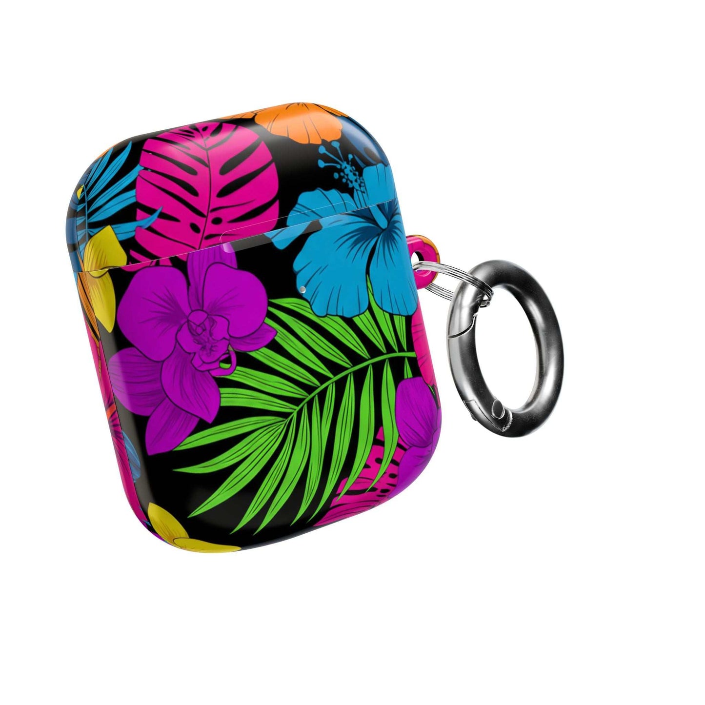 Modern Tropical Floral AirPod Case