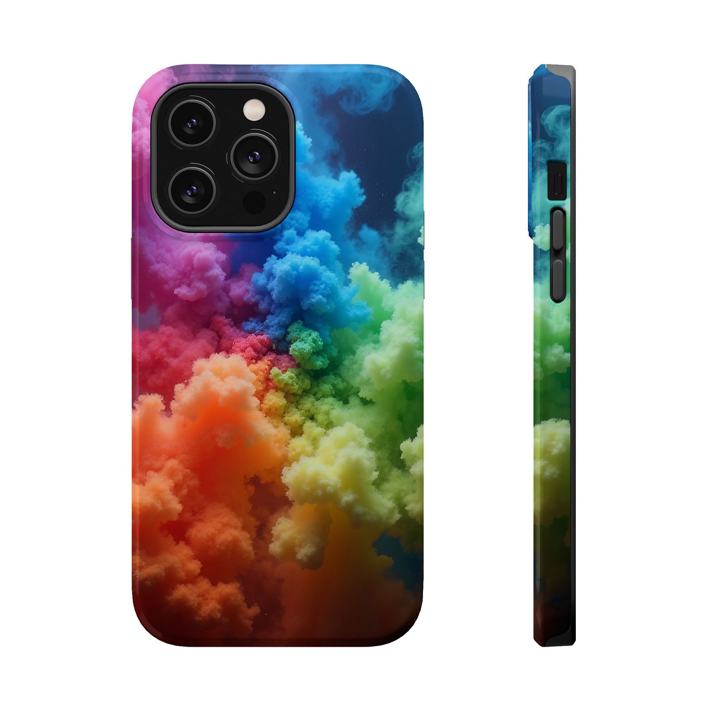 Rainbow Mist Tough Magnetic iPhone Case