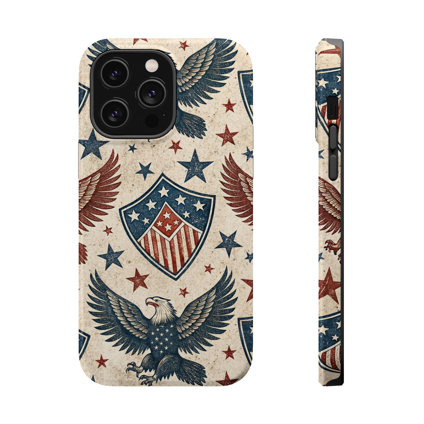 Vintage American Pride iPhone Tough Case