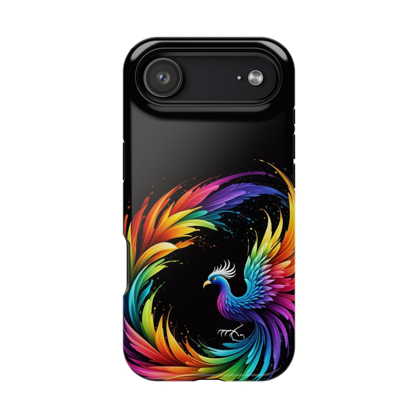 Rainbow Phoenix Design iPhone Tough Case