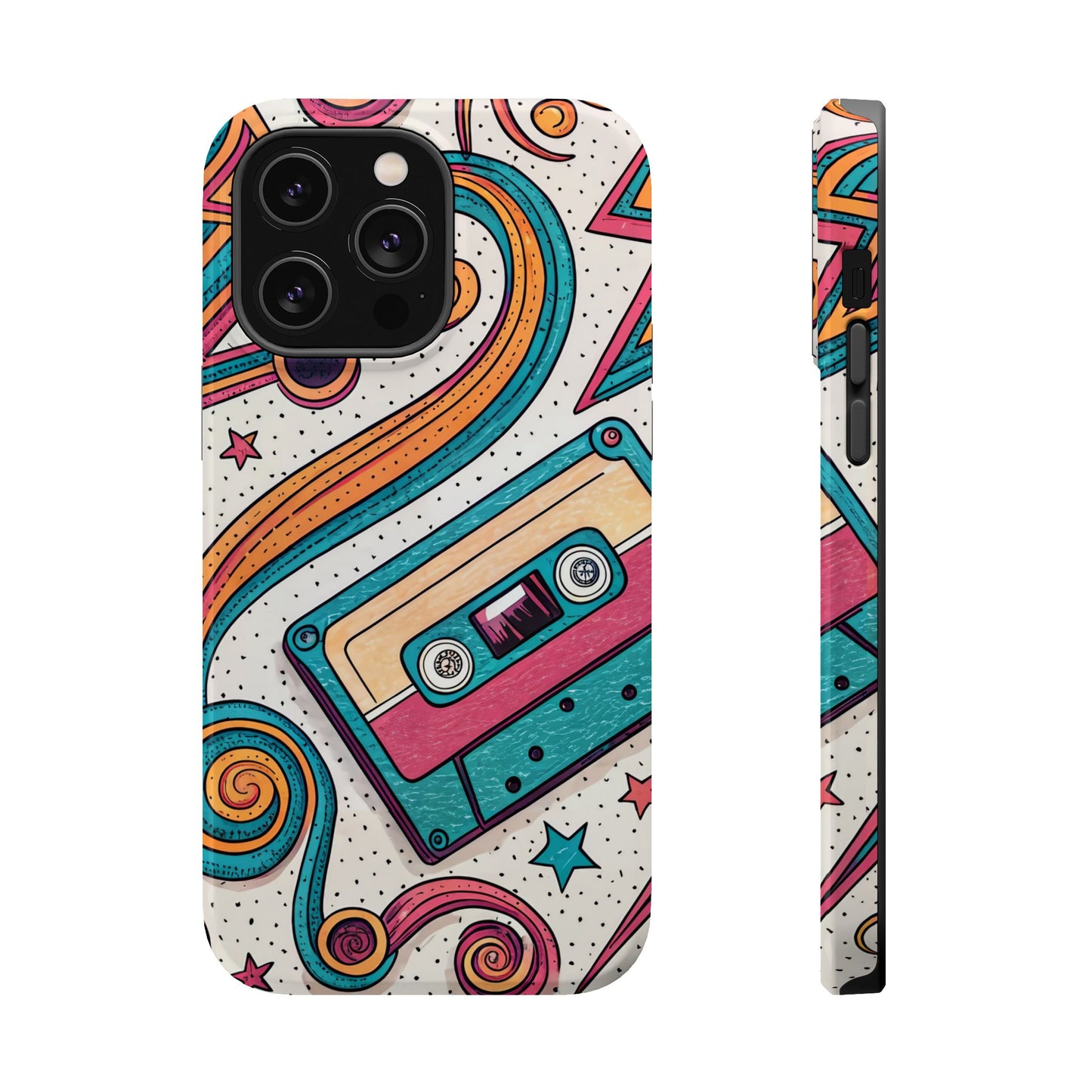 Retro Cassette Design iPhone Tough Case