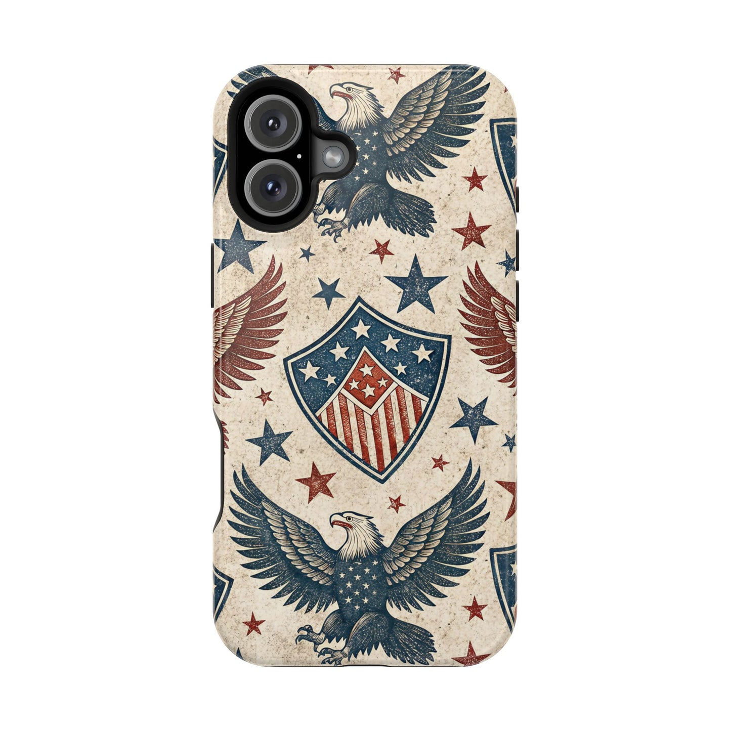 Vintage American Pride iPhone Tough Case