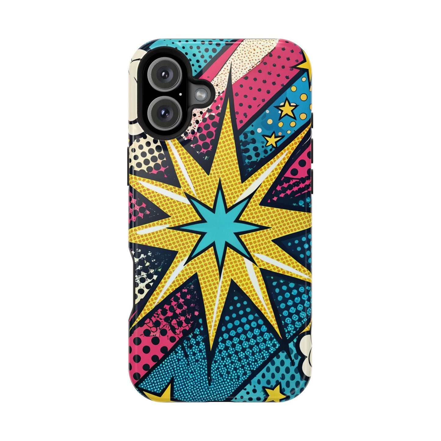 Pop Art Starburst Design iPhone Tough Case