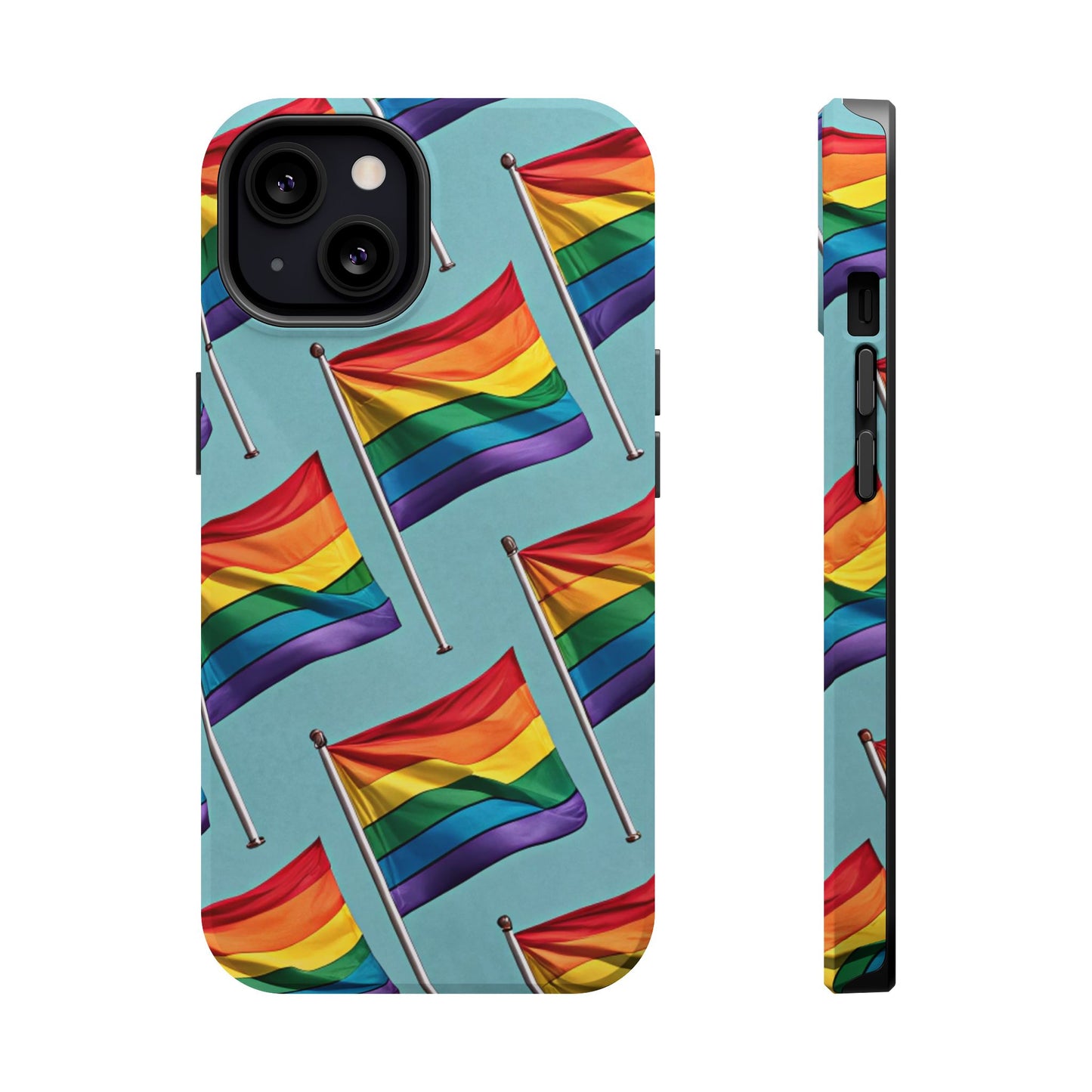 Celebrate Pride Flag iPhone Case