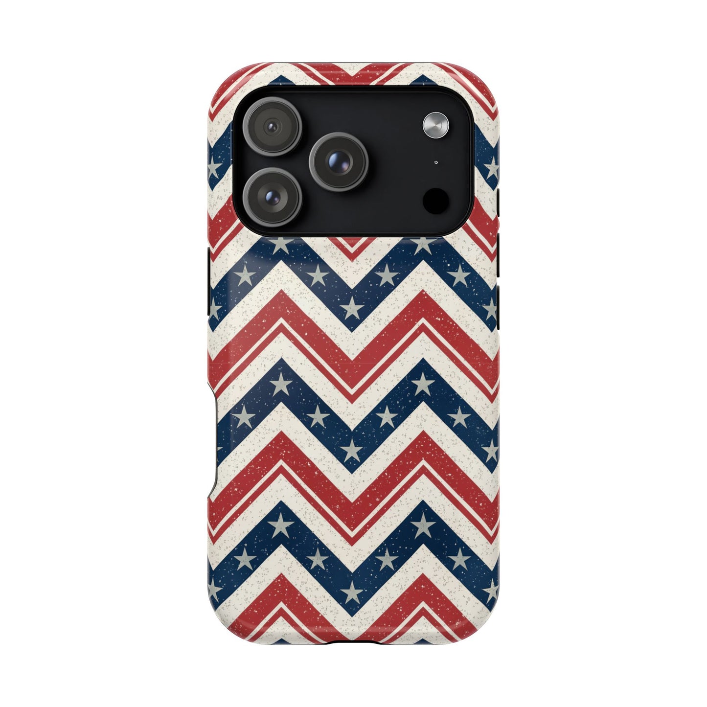 Vintage Patriotic Design iPhone Tough Case