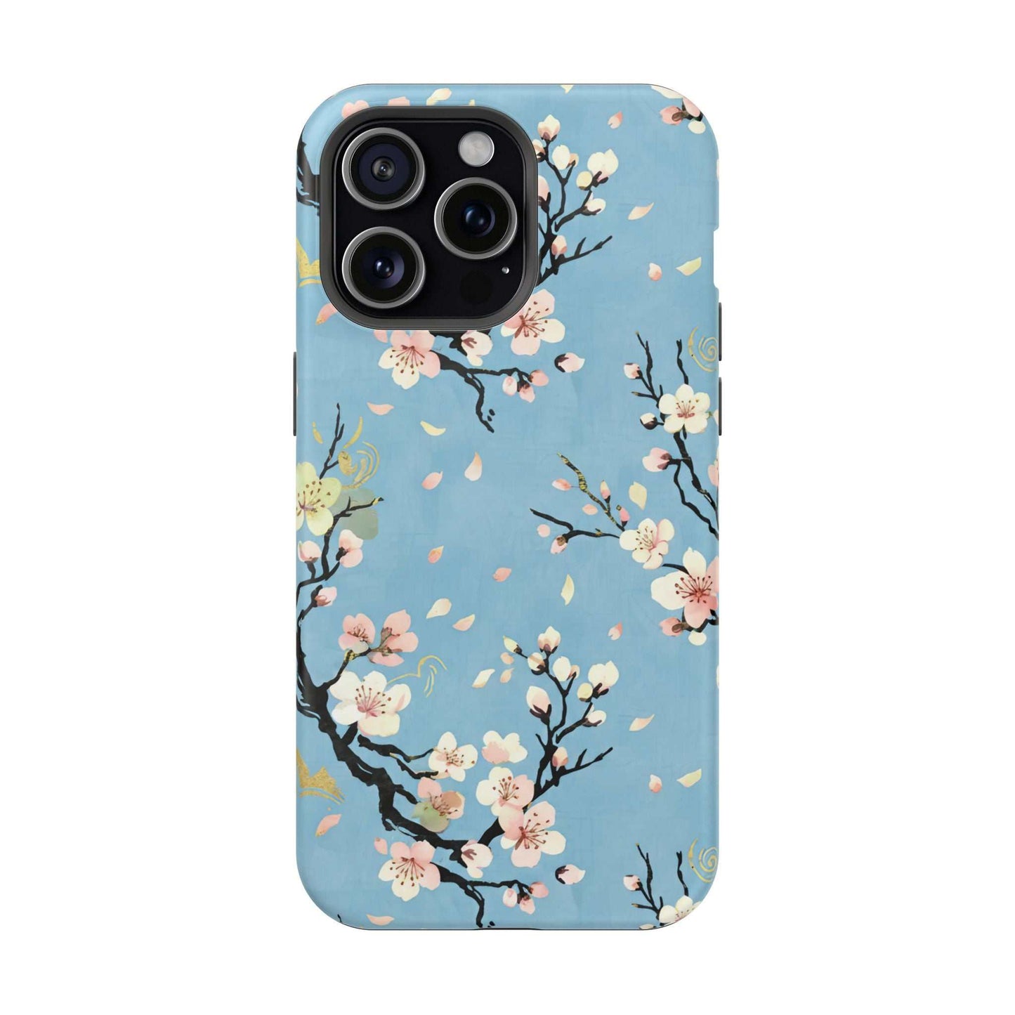 Spring Bloom iPhone Tough Case – Floral MagSafe Protective Phone Case