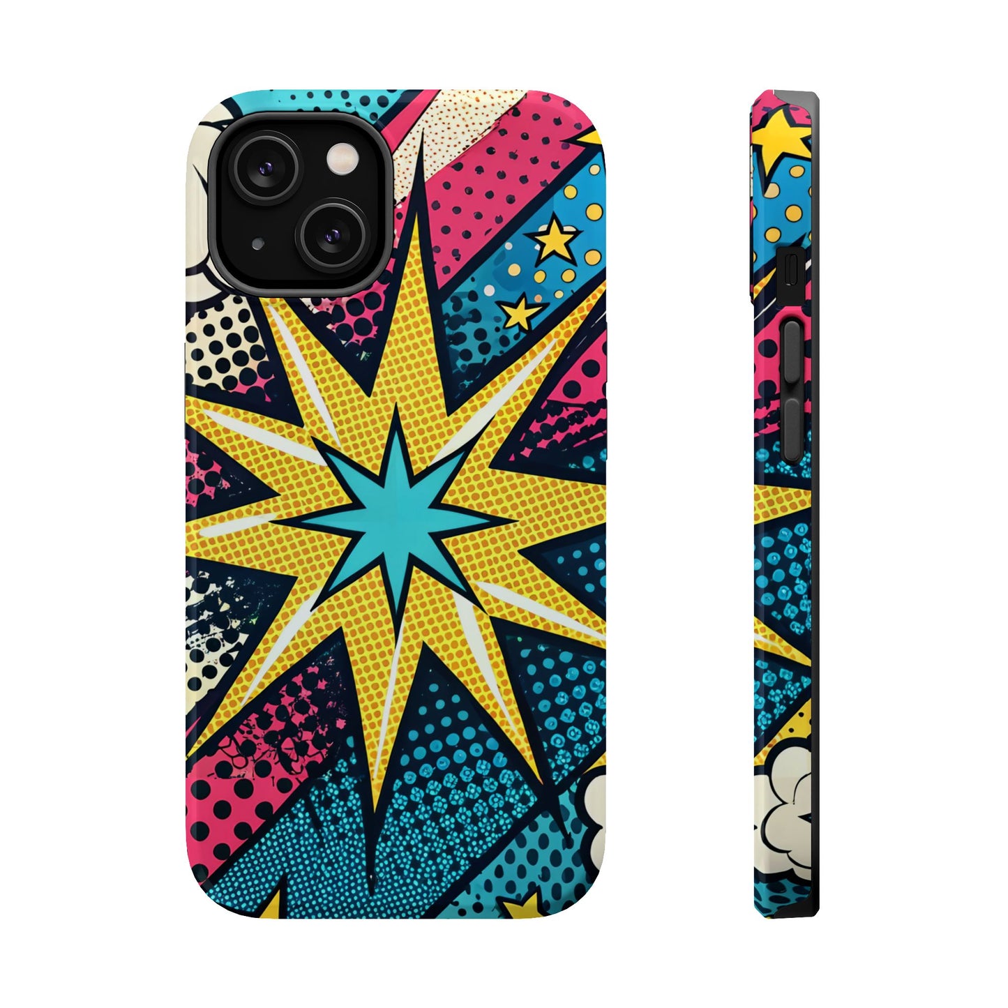 Pop Art Starburst Design iPhone Tough Case
