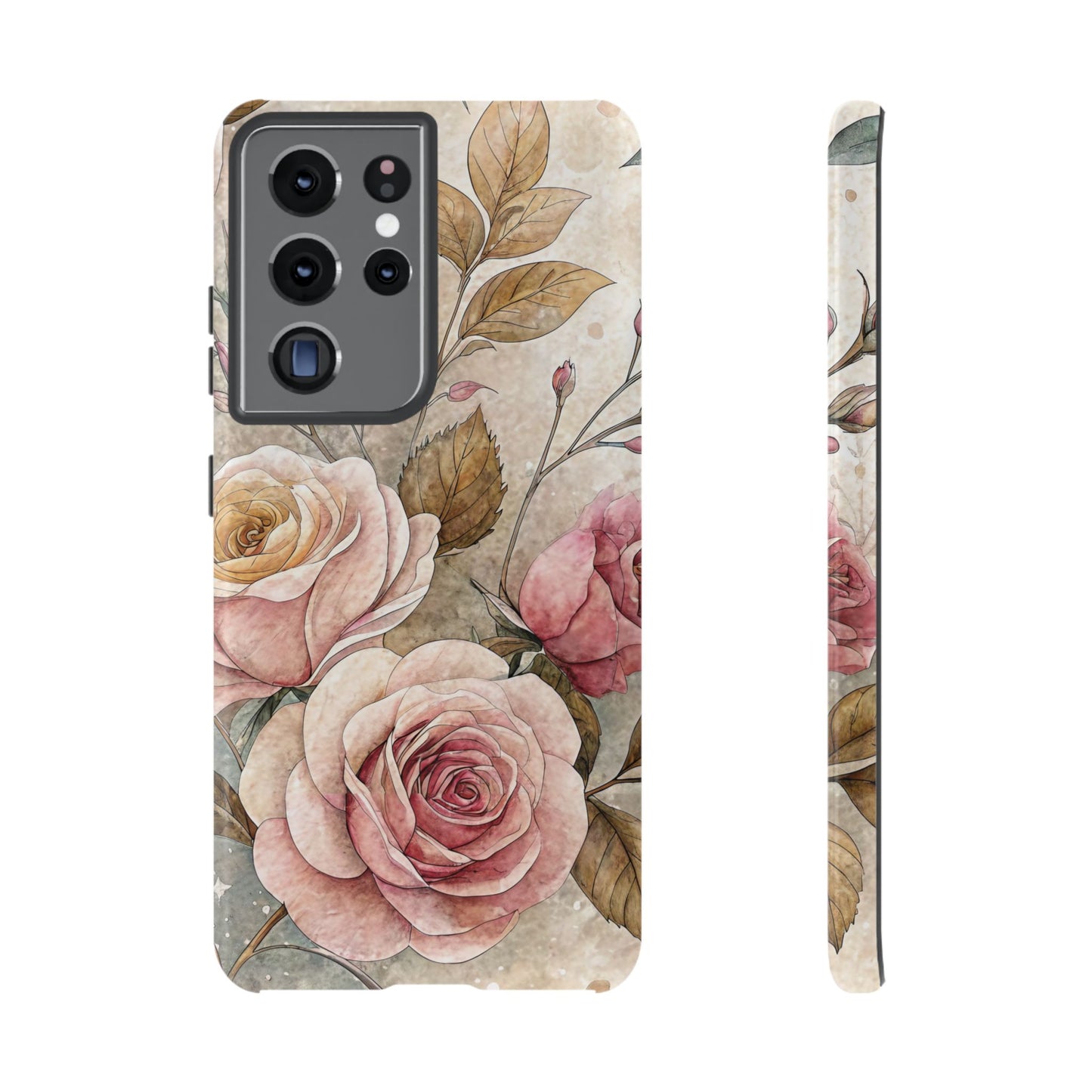 Vintage Rose Samsung Phone Case