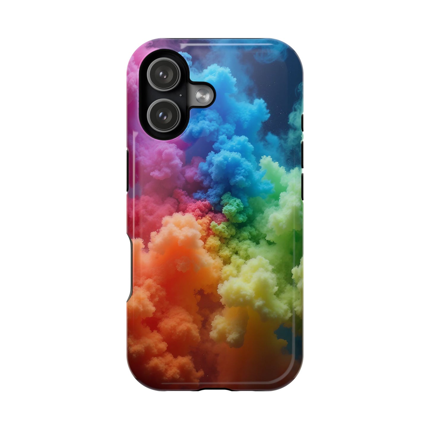 Rainbow Mist Tough Magnetic iPhone Case