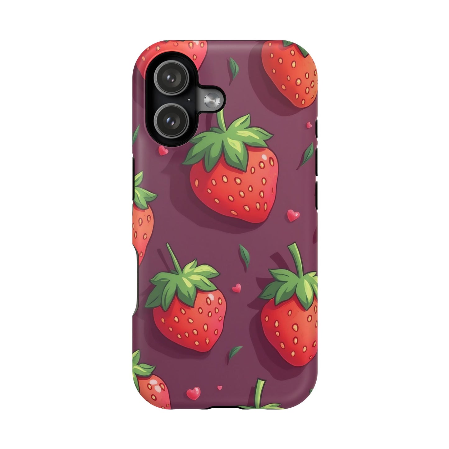 Strawberry Design iPhone Tough Phone Case