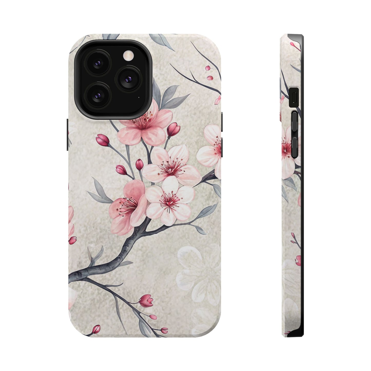 Japanese Cherry Blossom Magnetic iPhone Tough Cases
