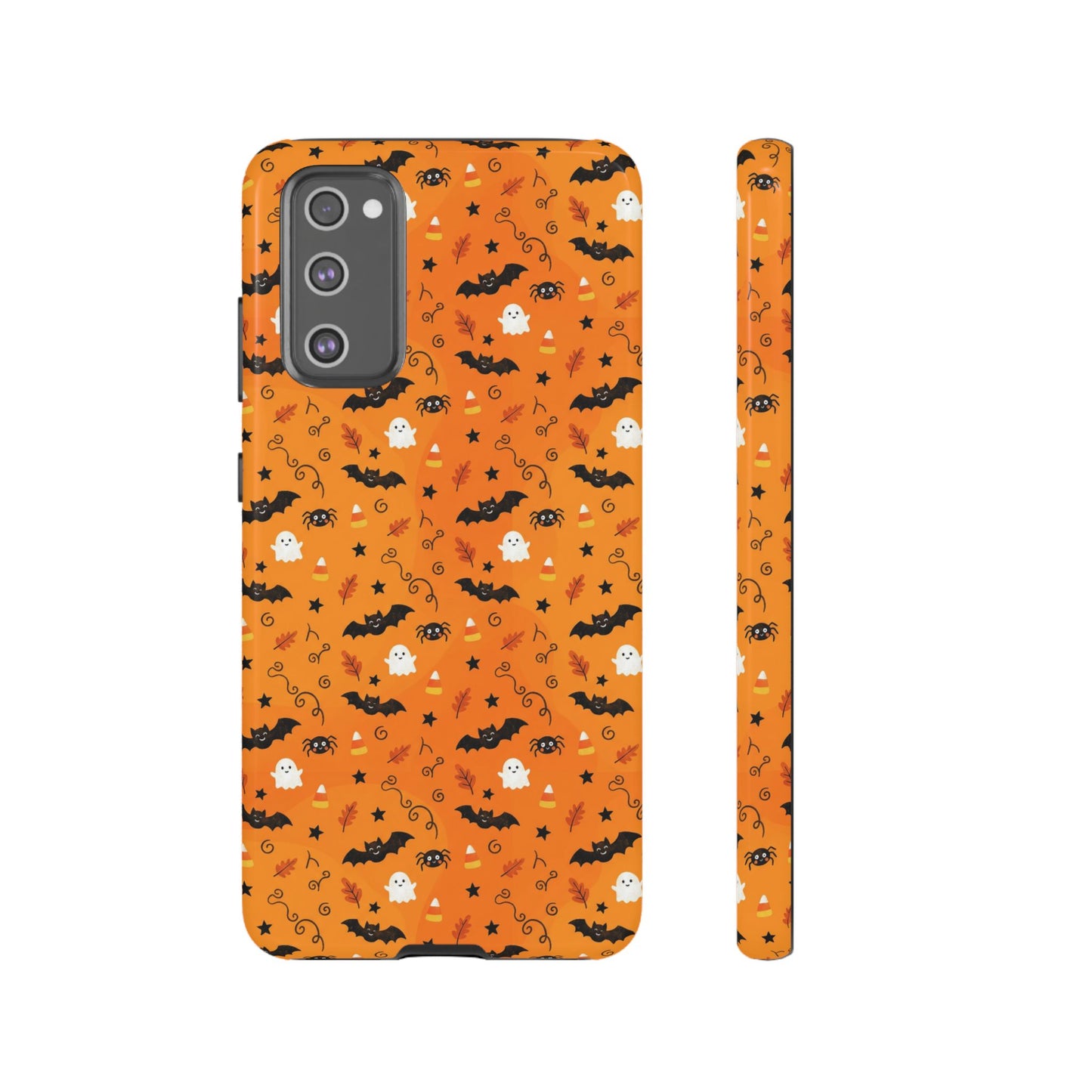 Boo-tiful Halloween Bat & Ghost Tough Phone Case