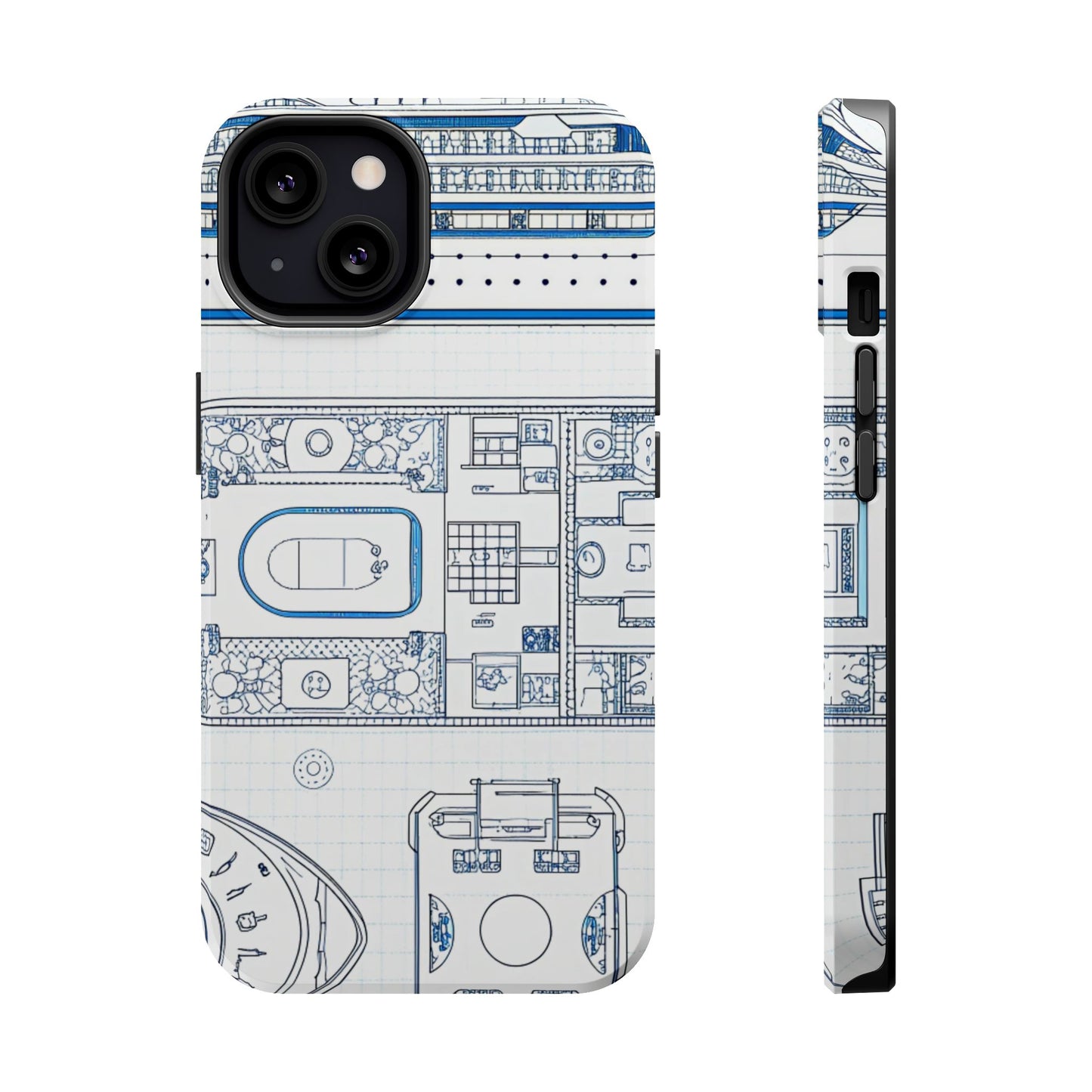Cruise Ship Design Inspired iPhone Tough Case