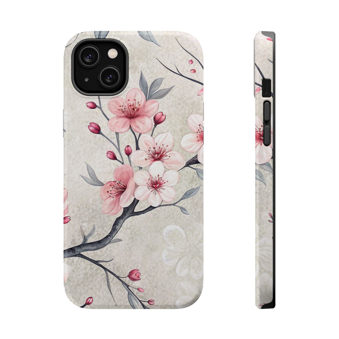 Japanese Cherry Blossom Magnetic iPhone Tough Cases