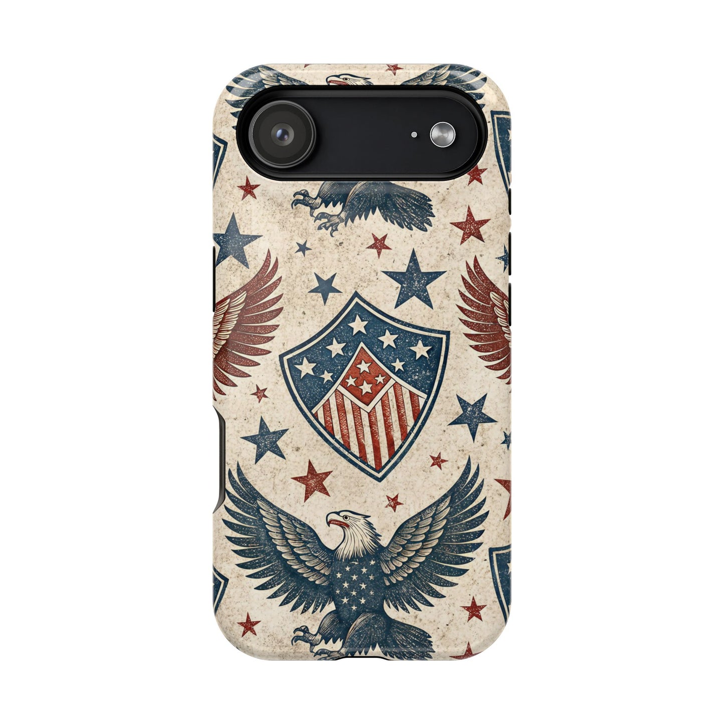 Vintage American Pride iPhone Tough Case