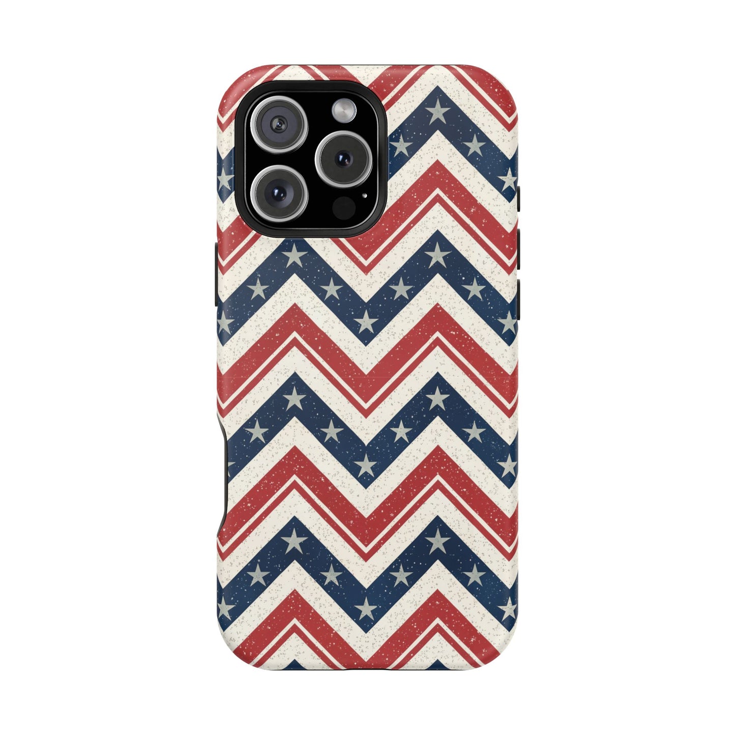 Vintage Patriotic Design iPhone Tough Case