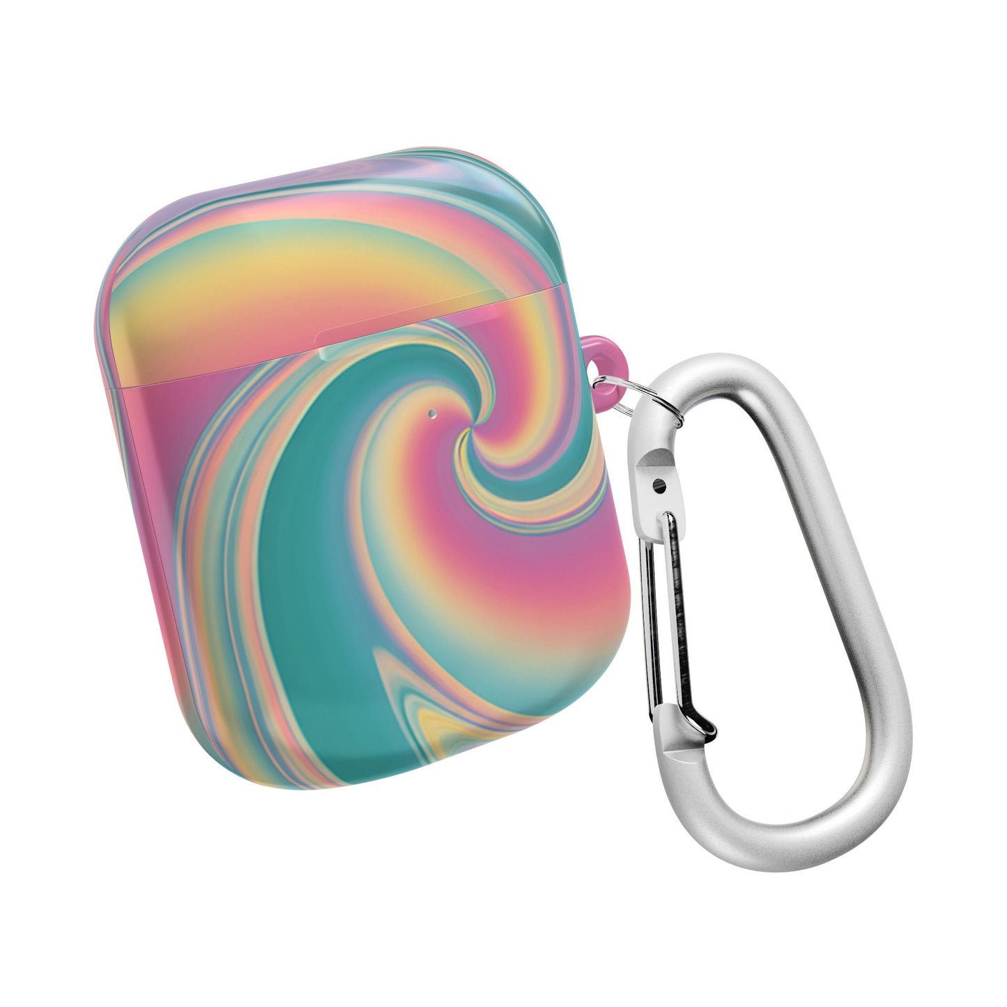 Cotton Candy Rainbow Swirl AirPod Case