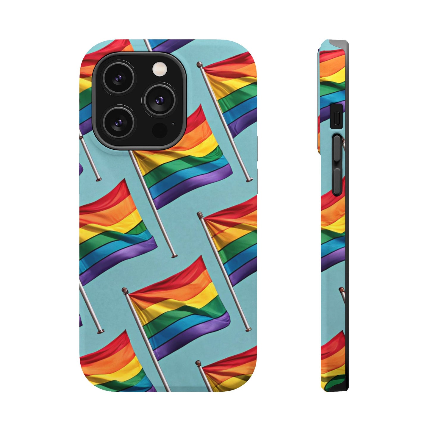 Celebrate Pride Flag iPhone Case