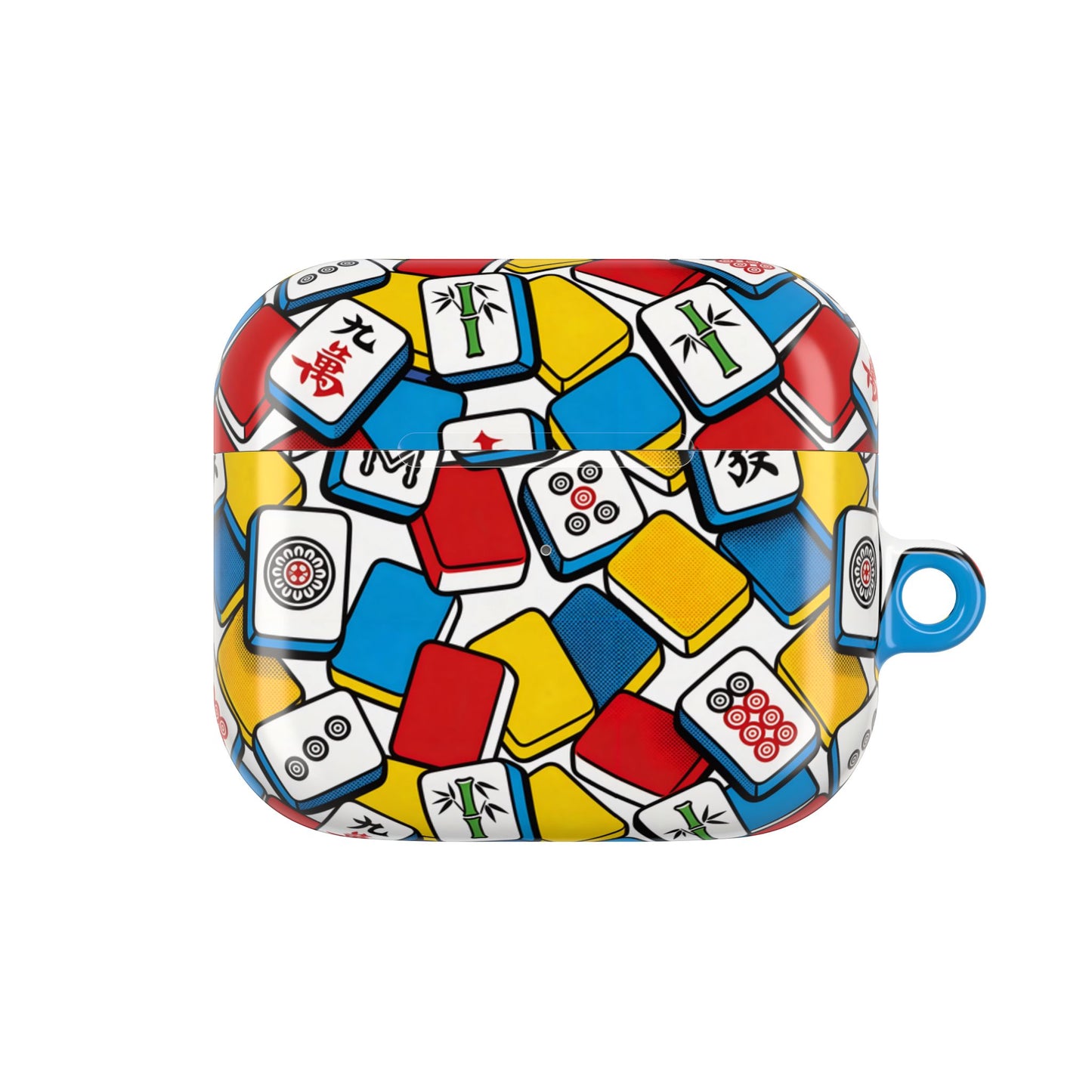 Vibrant Mahjong AirPod Case — Colorful Mahjong Tile Protective Case