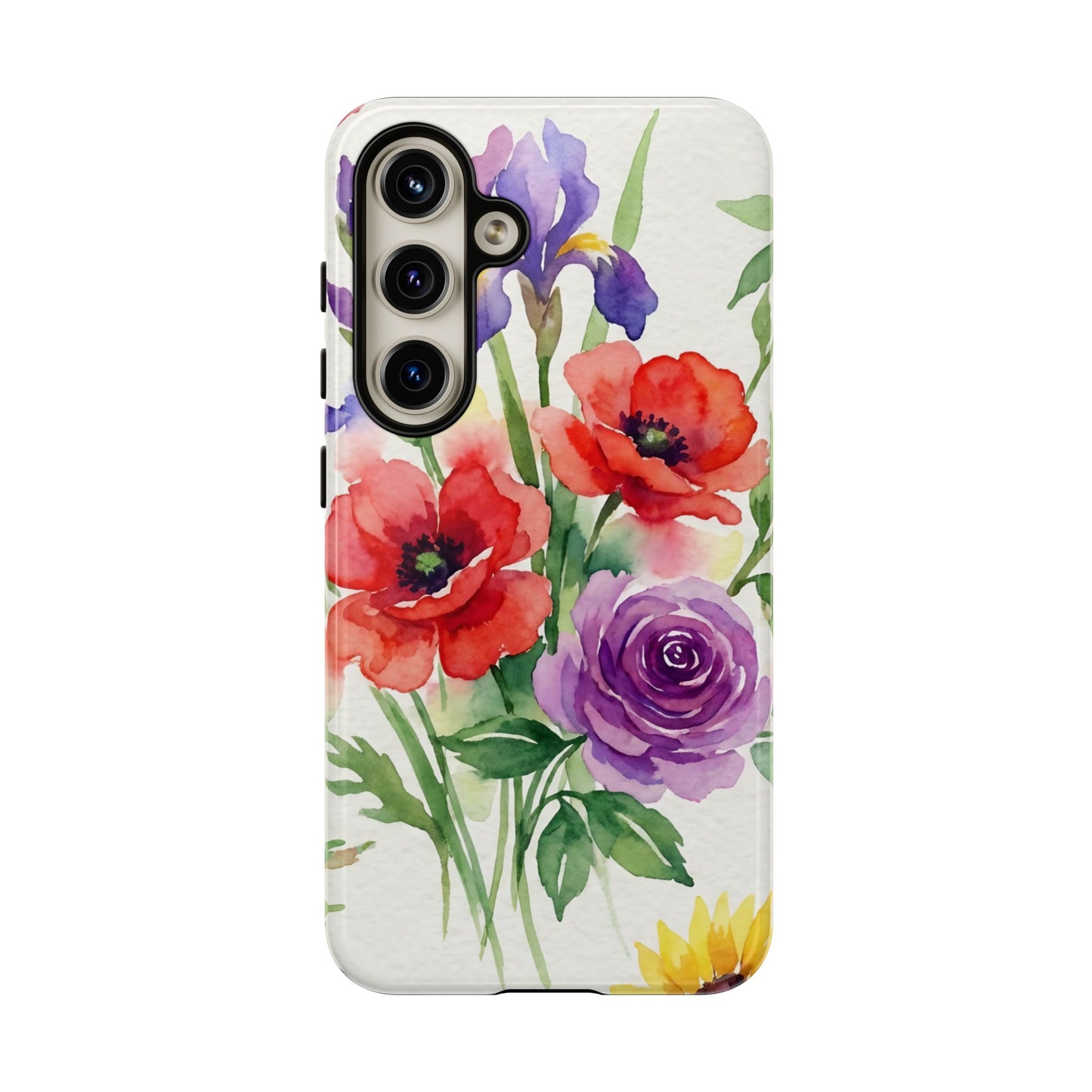 Watercolor Bouquet Samsung Phone Case — Tough Cases