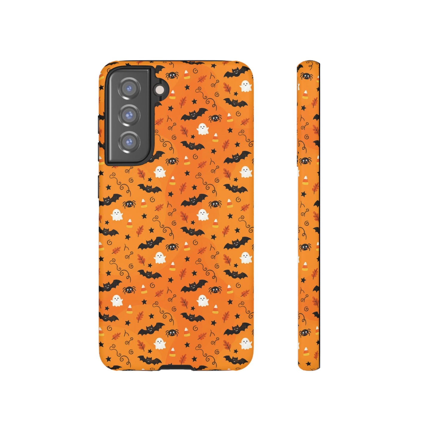 Boo-tiful Halloween Bat & Ghost Tough Phone Case