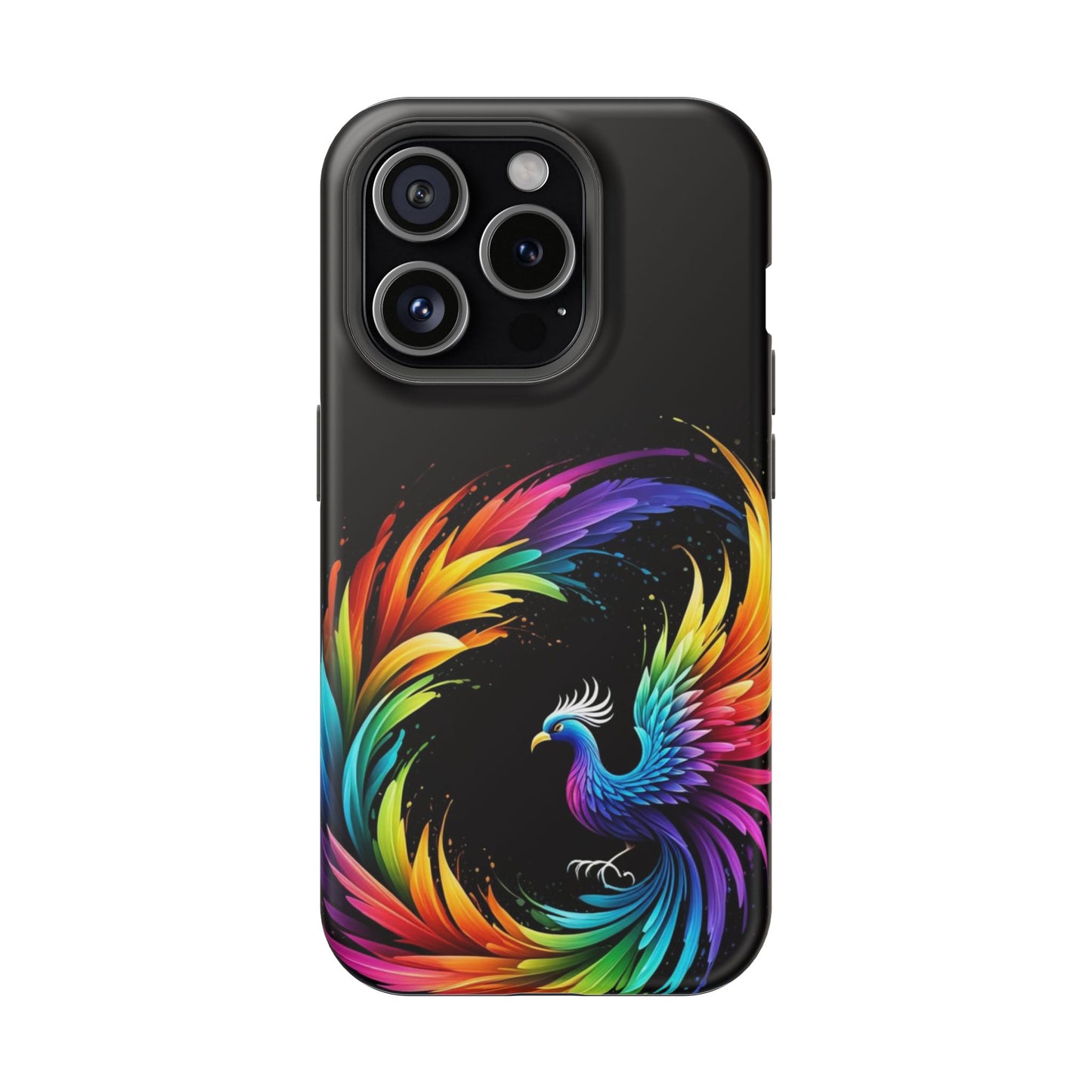 Rainbow Phoenix Design iPhone Tough Case