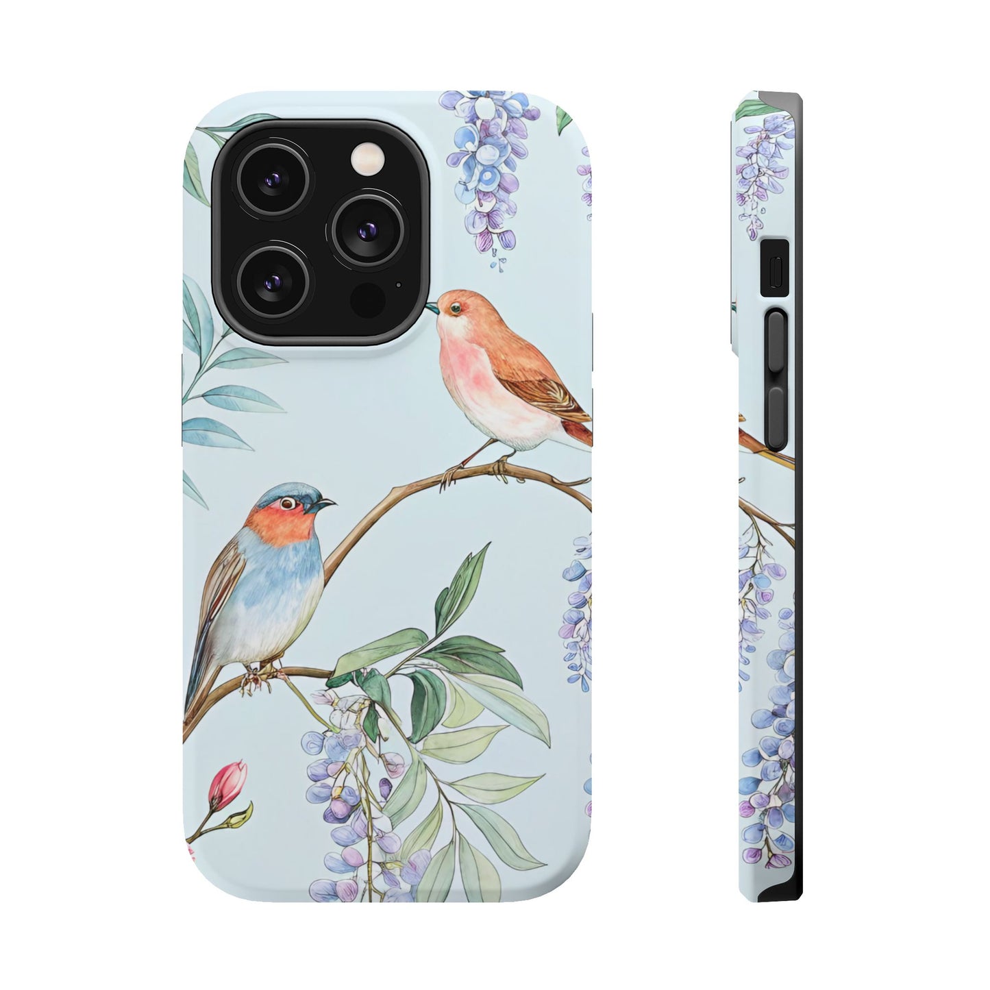 iPhone Tough Case - Spring Bird Design