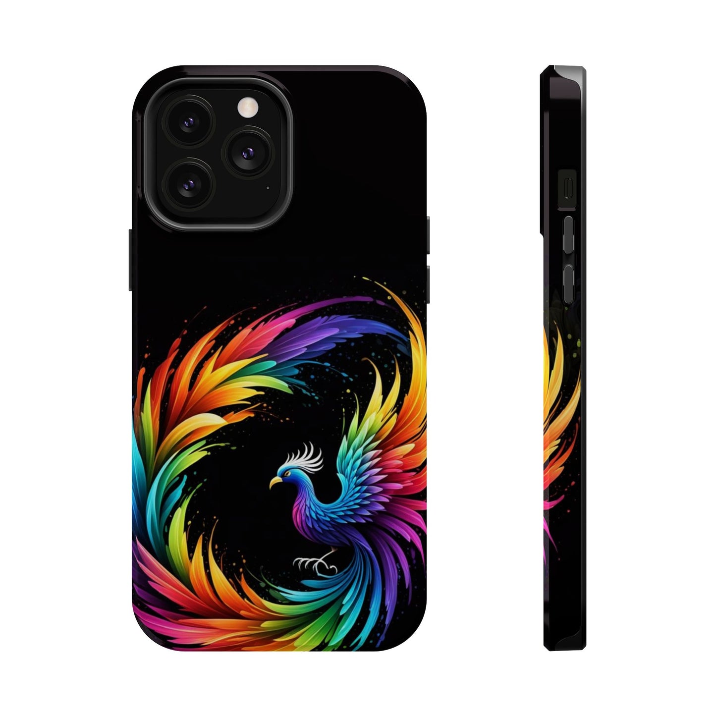 Rainbow Phoenix Design iPhone Tough Case