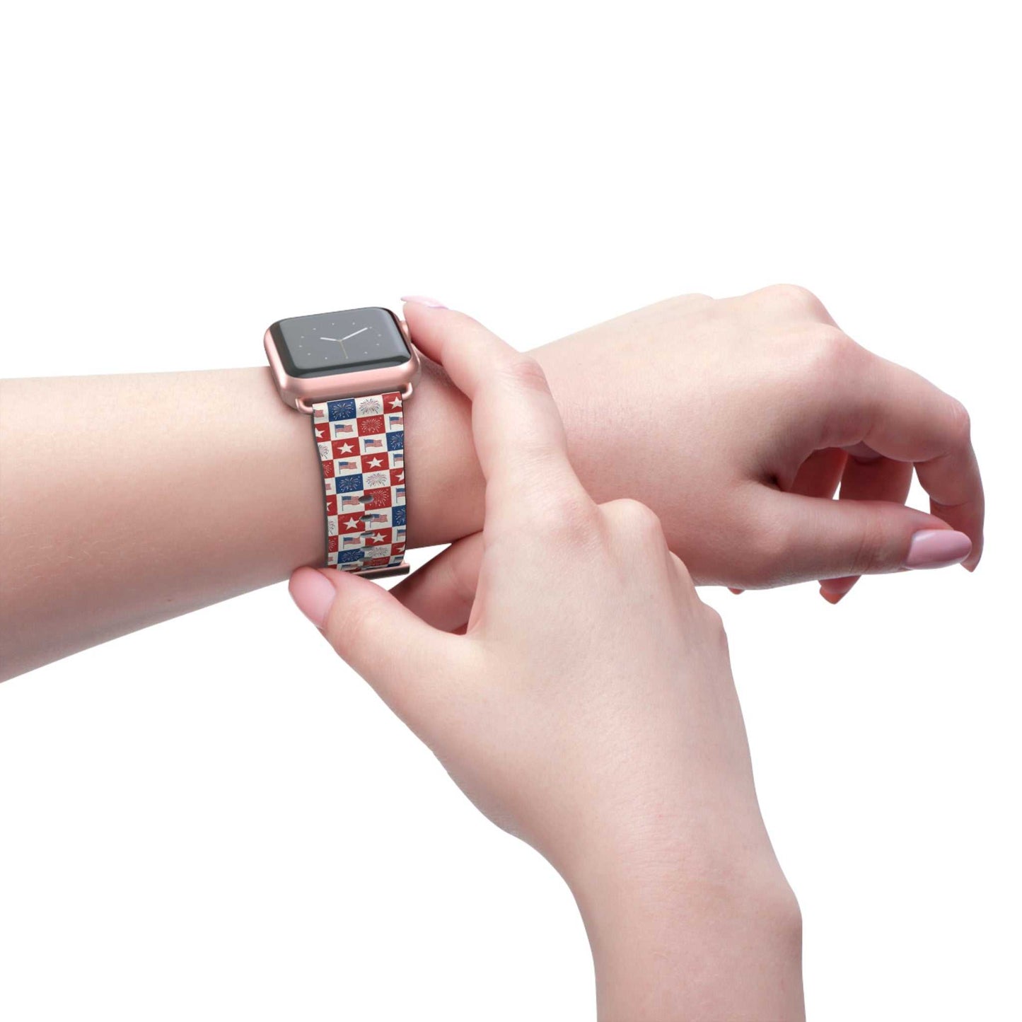 4th of July Patriotic Apple Watch Band
