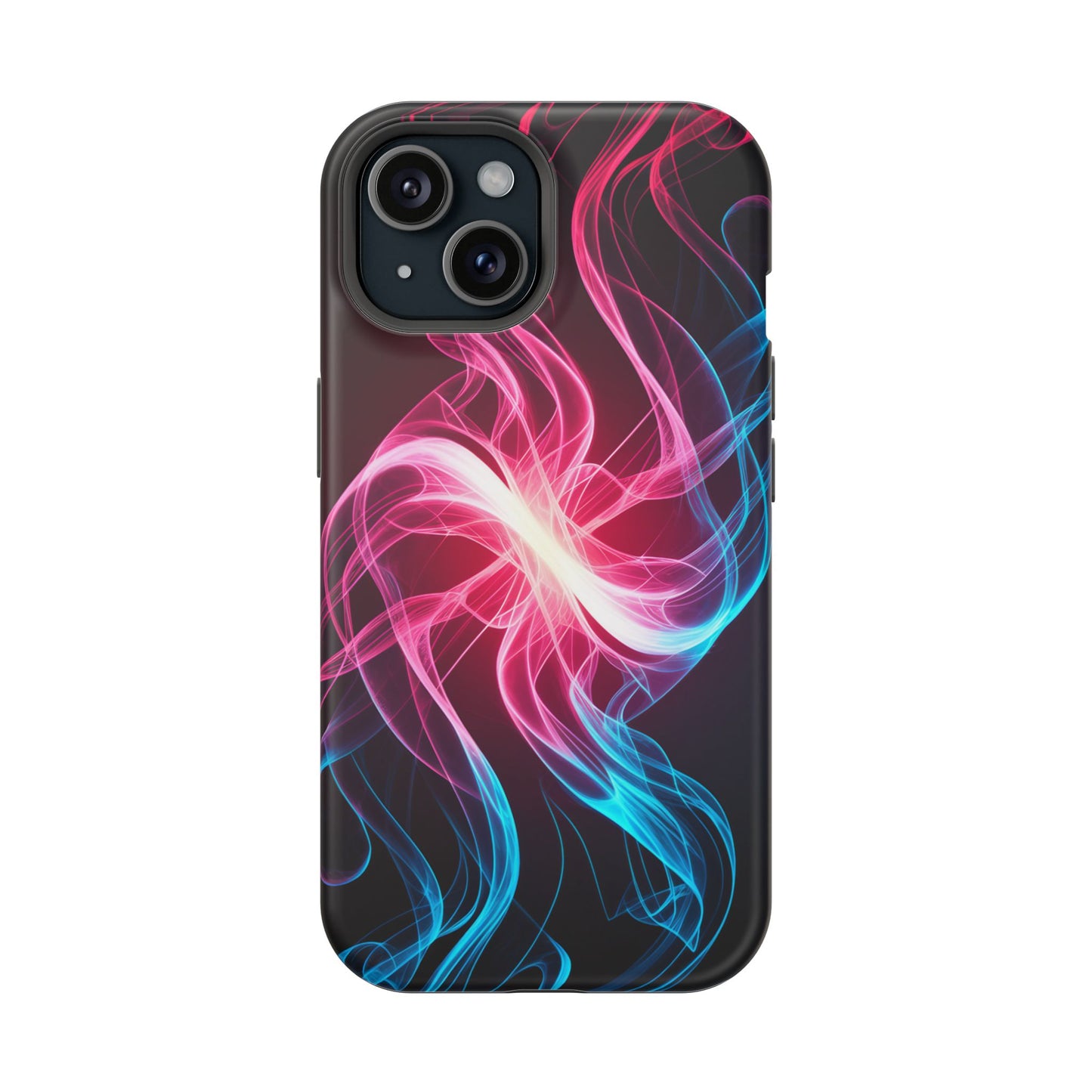 Red White and Blue Swirl Design iPhone Tough Case