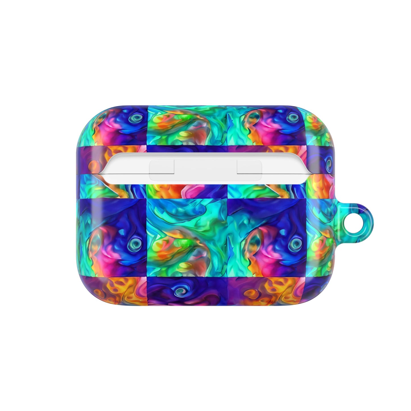 Abalone Swirl AirPod Case — Glowing Shell Protective Cover