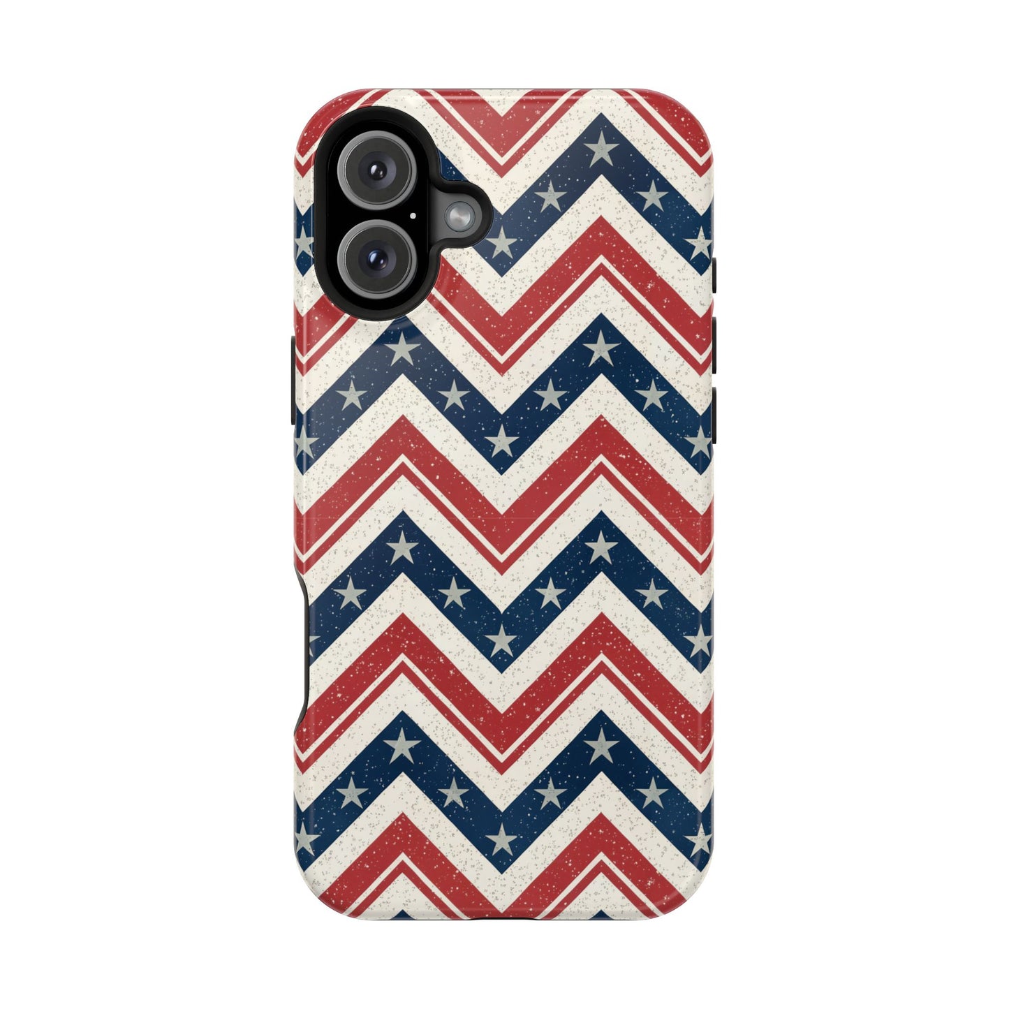 Vintage Patriotic Design iPhone Tough Case