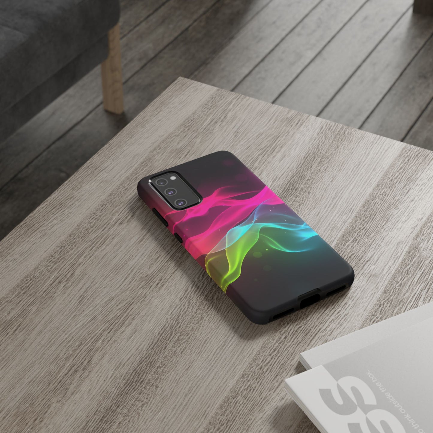 Ride the Rainbow Wave Phone Samsung Tough Case