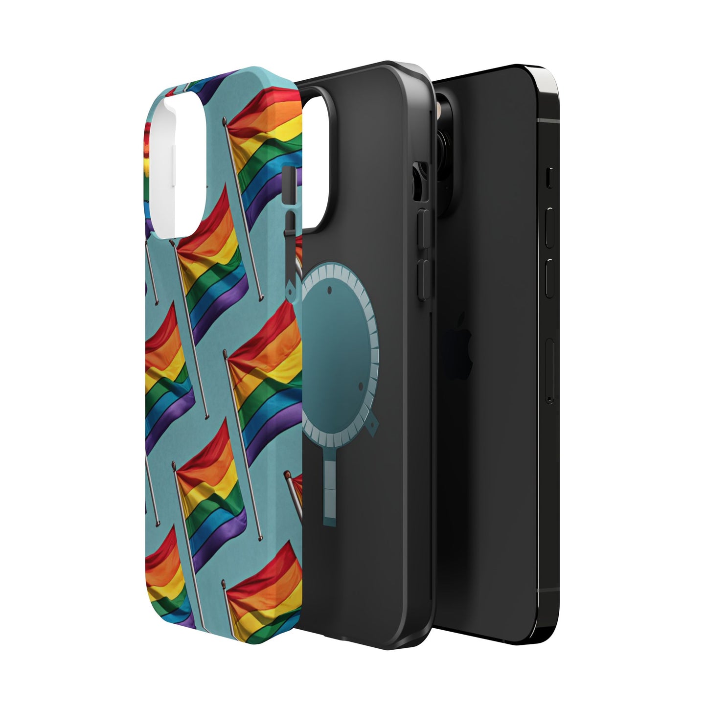 Celebrate Pride Flag iPhone Case