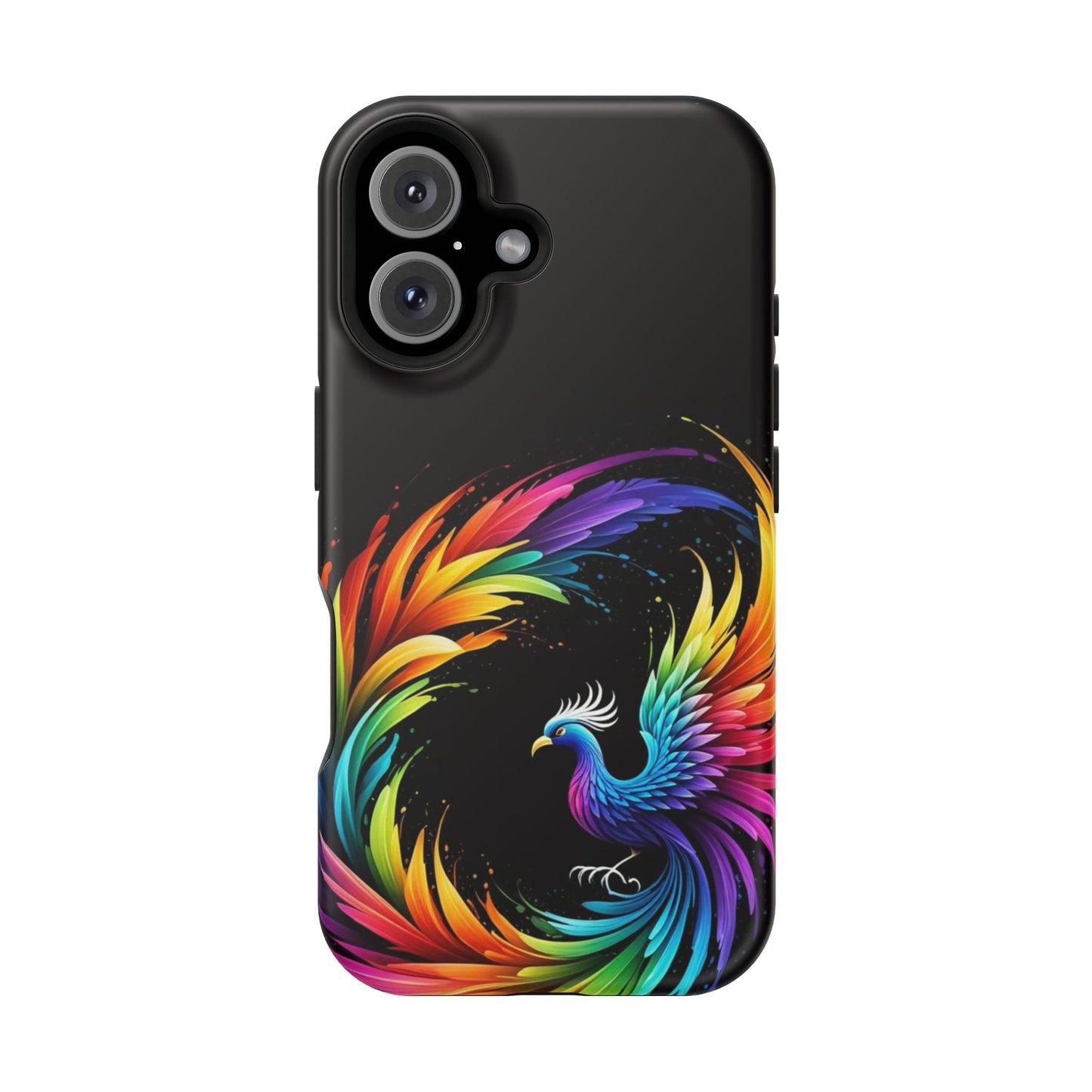 Rainbow Phoenix Design iPhone Tough Case