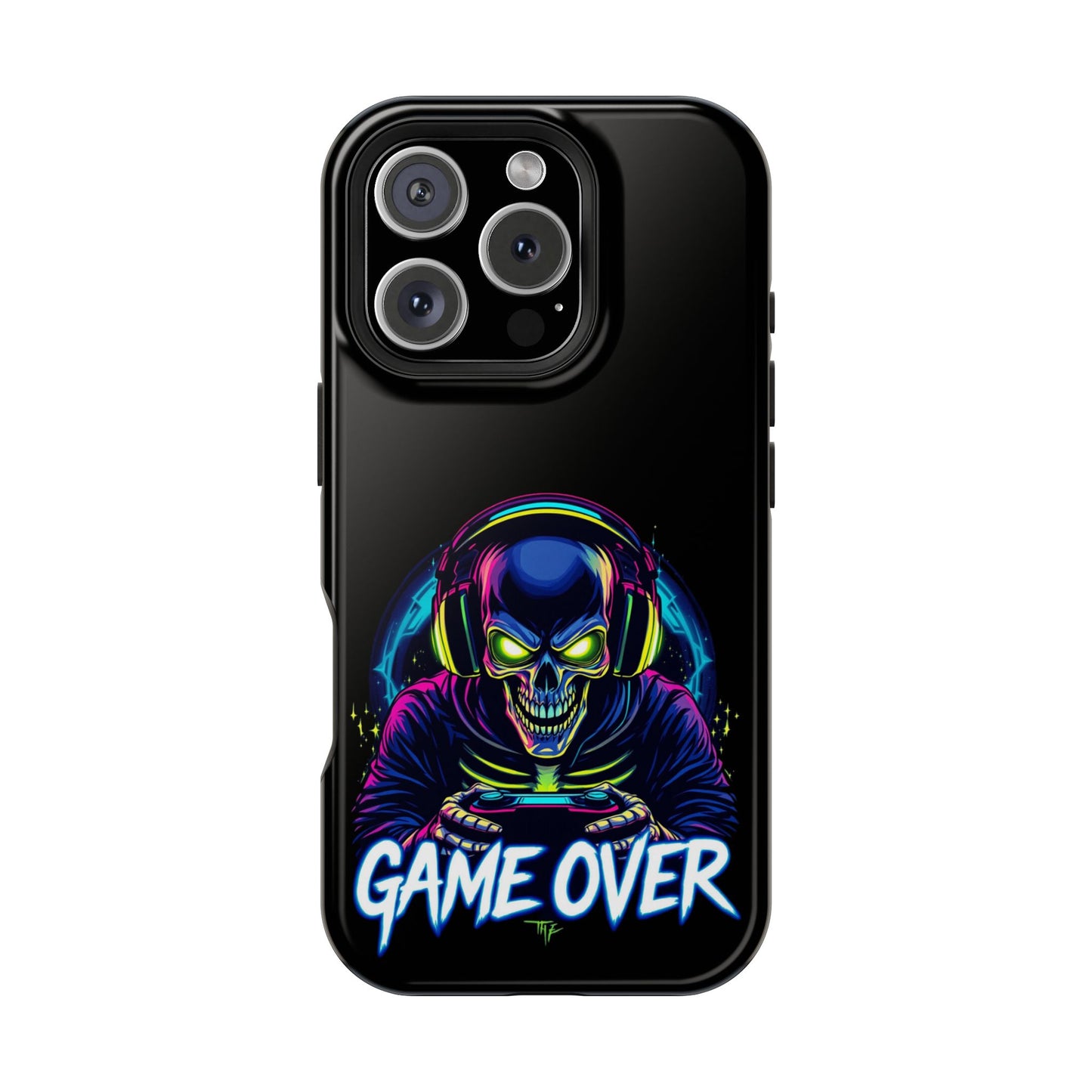 Game Over Gamer iPhone Tough Case - Durable MagSafe® Compatible Cover