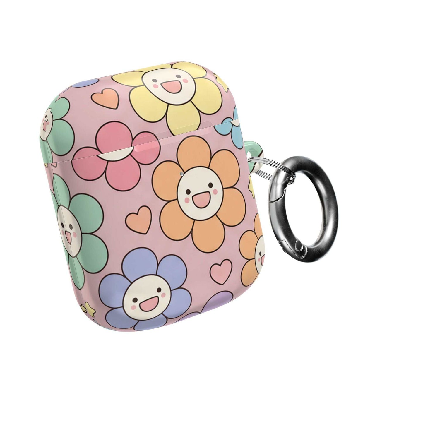 Happy Flower AirPod Case — Cute Floral Protective AirPod Cover