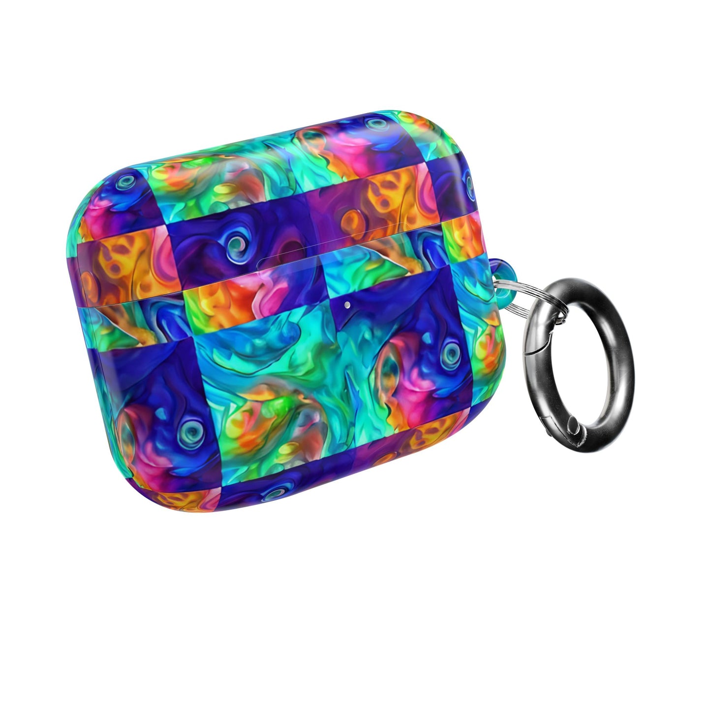 Abalone Swirl AirPod Case — Glowing Shell Protective Cover