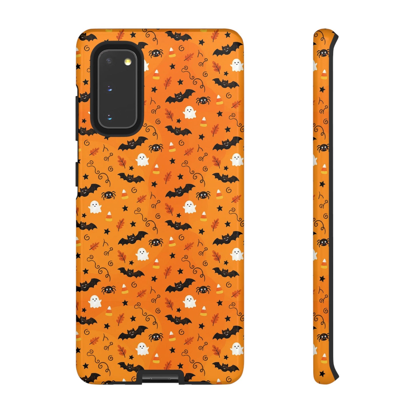 Boo-tiful Halloween Bat & Ghost Tough Phone Case