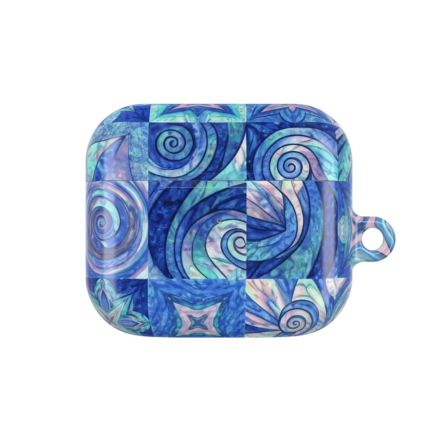 Modern Sea Blue AirPod Case — Sleek Protective Earbud Cover