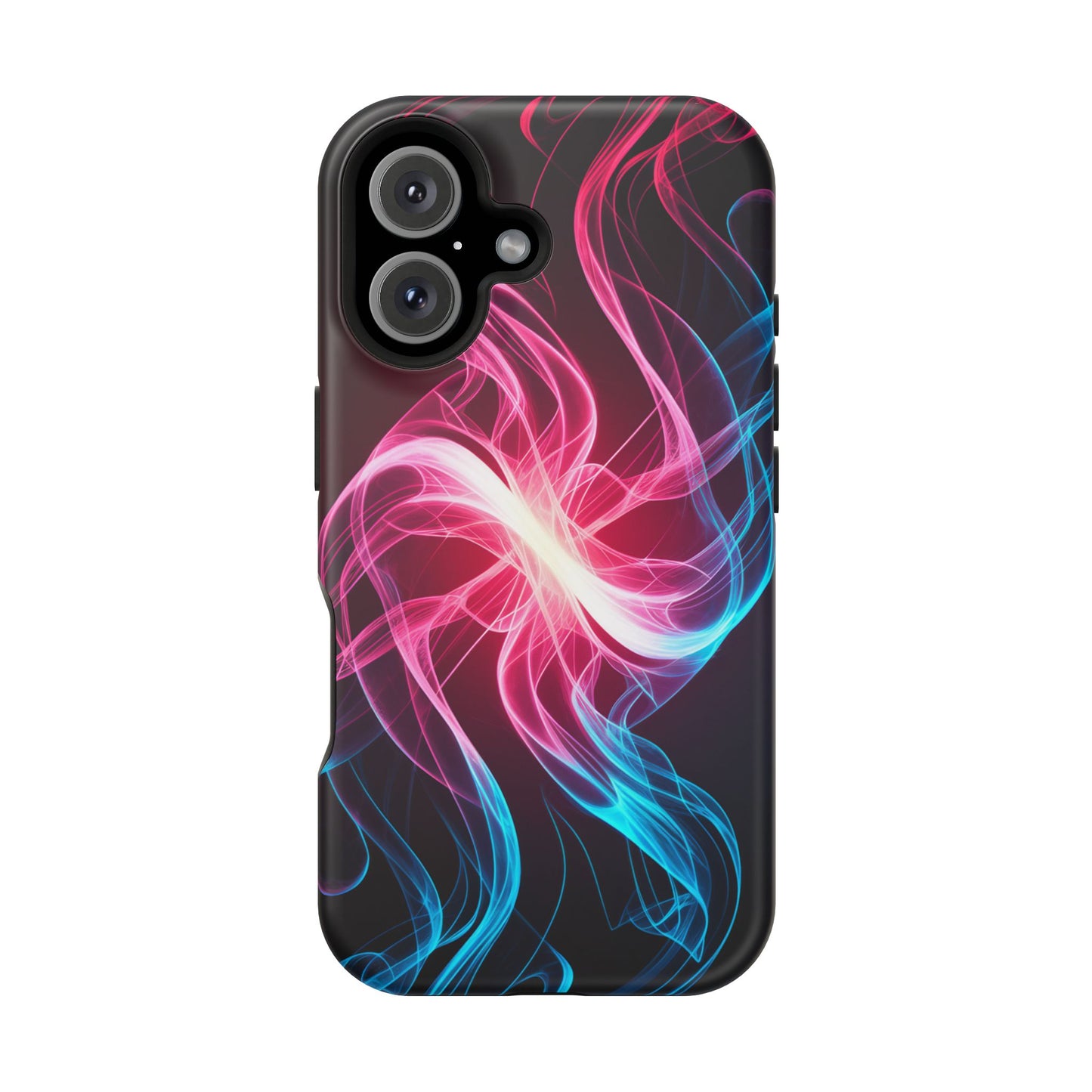 Red White and Blue Swirl Design iPhone Tough Case