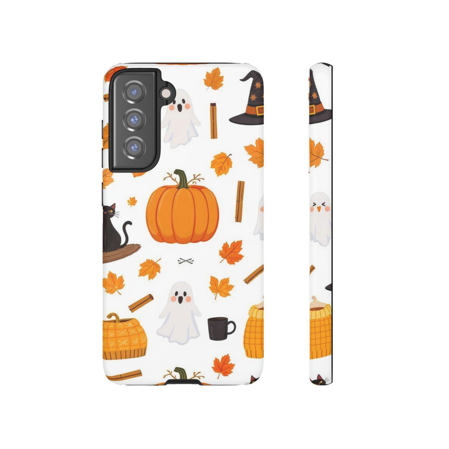 Pumpkins and Ghosts Samsung Tough Cases