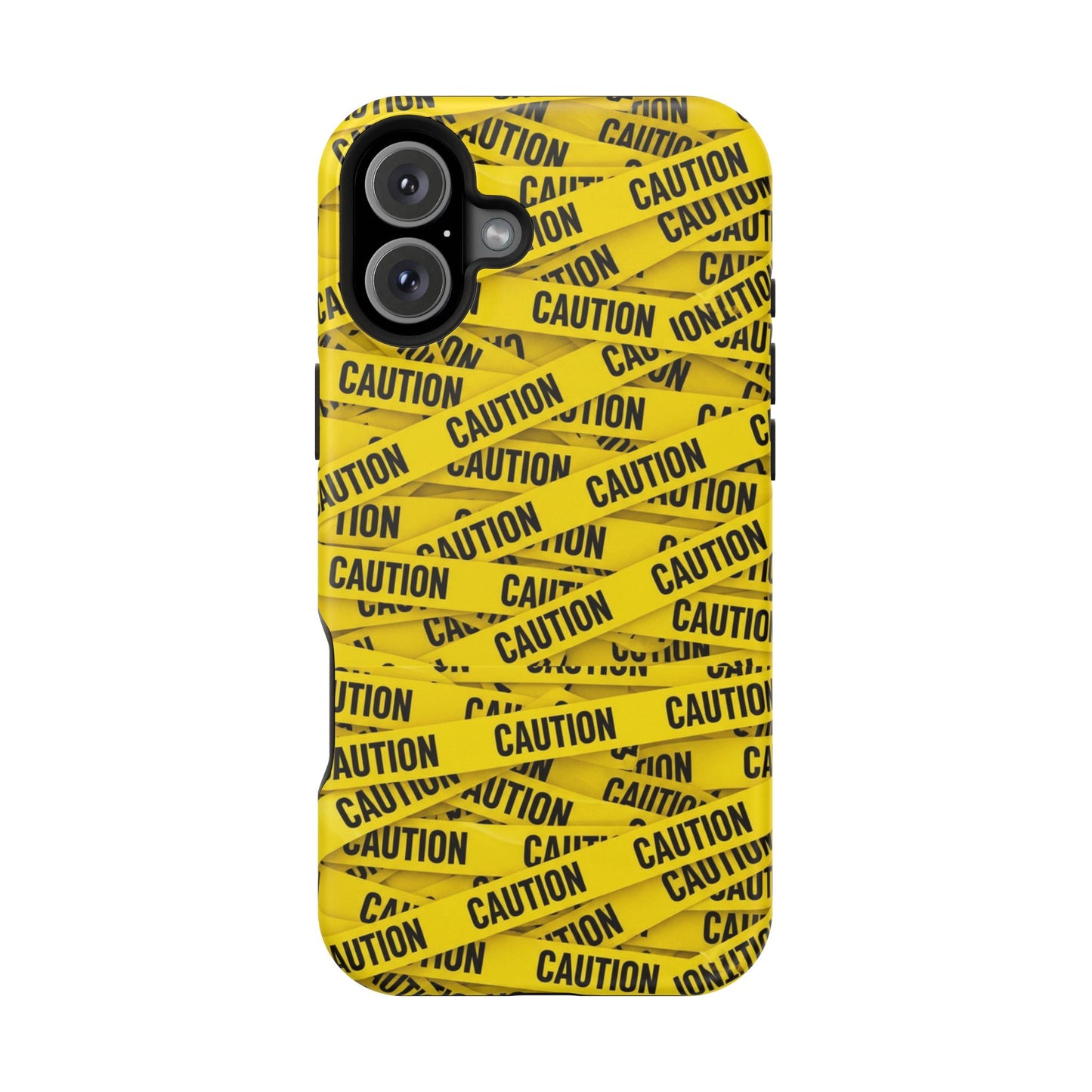 iPhone Tough Case - Caution Tape Design