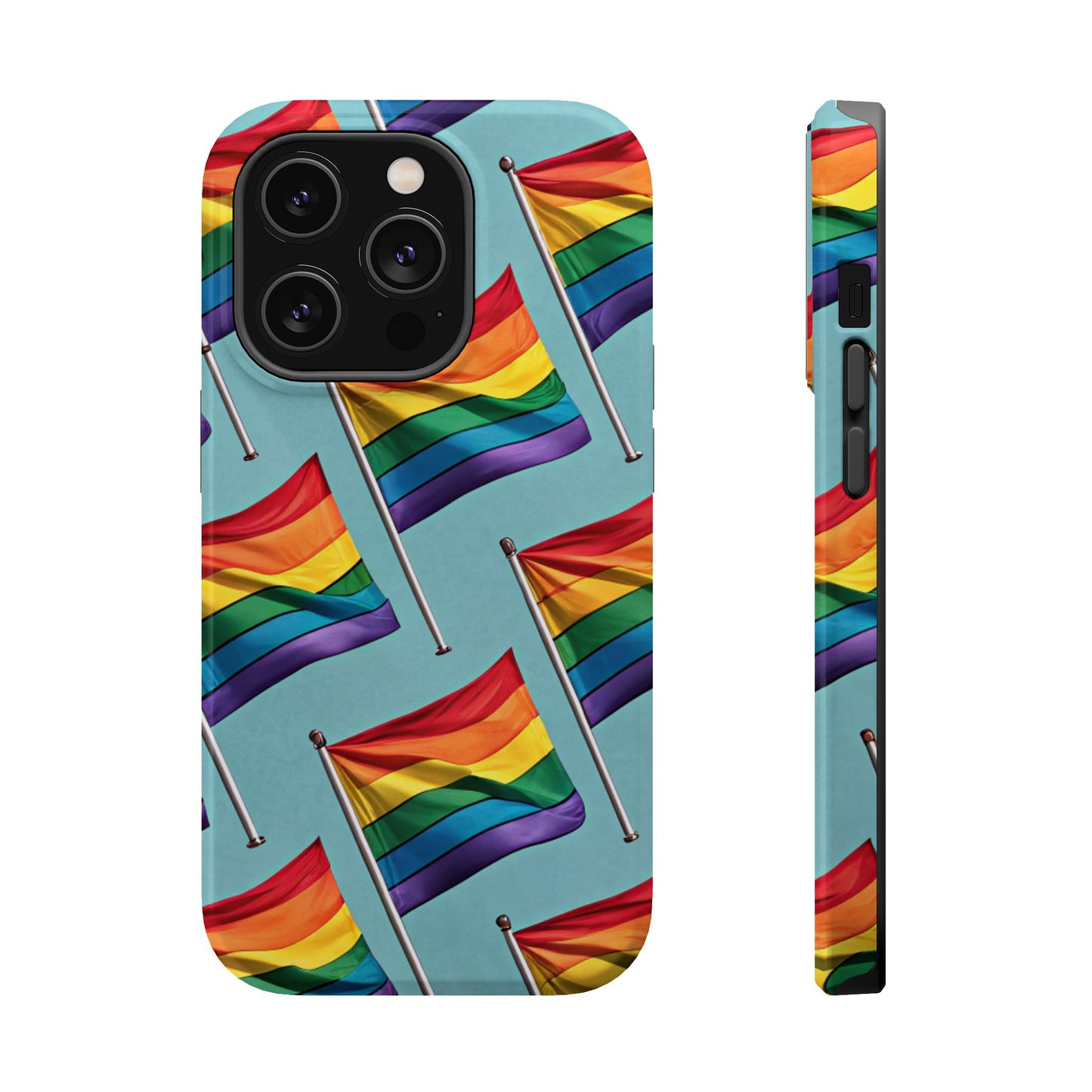 Celebrate Pride Flag iPhone Case
