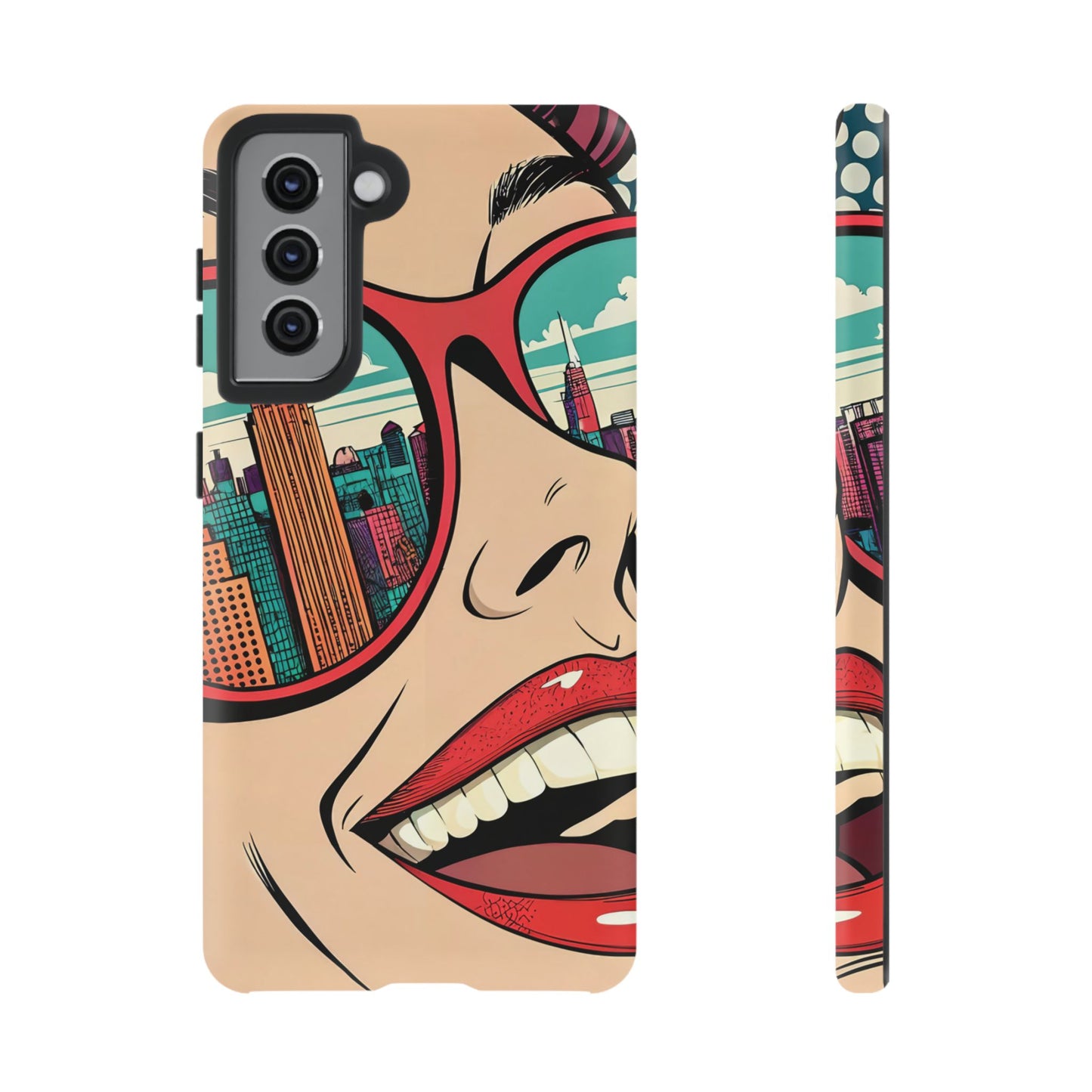 City View Pop Art Samsung Phone Case