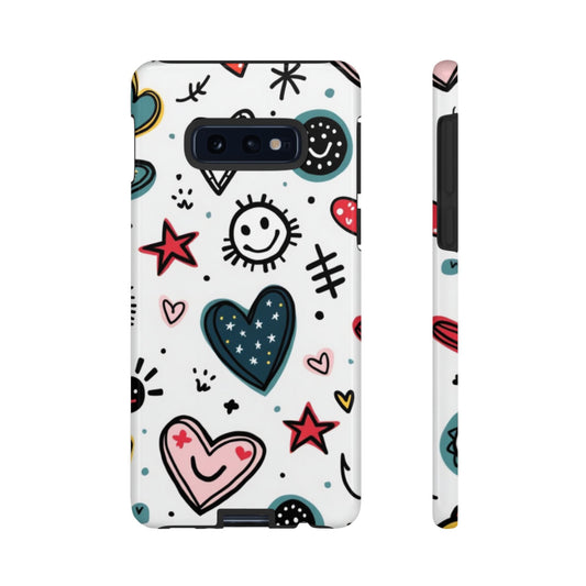 Smiles and Hearts Samsung Tough Phone Case