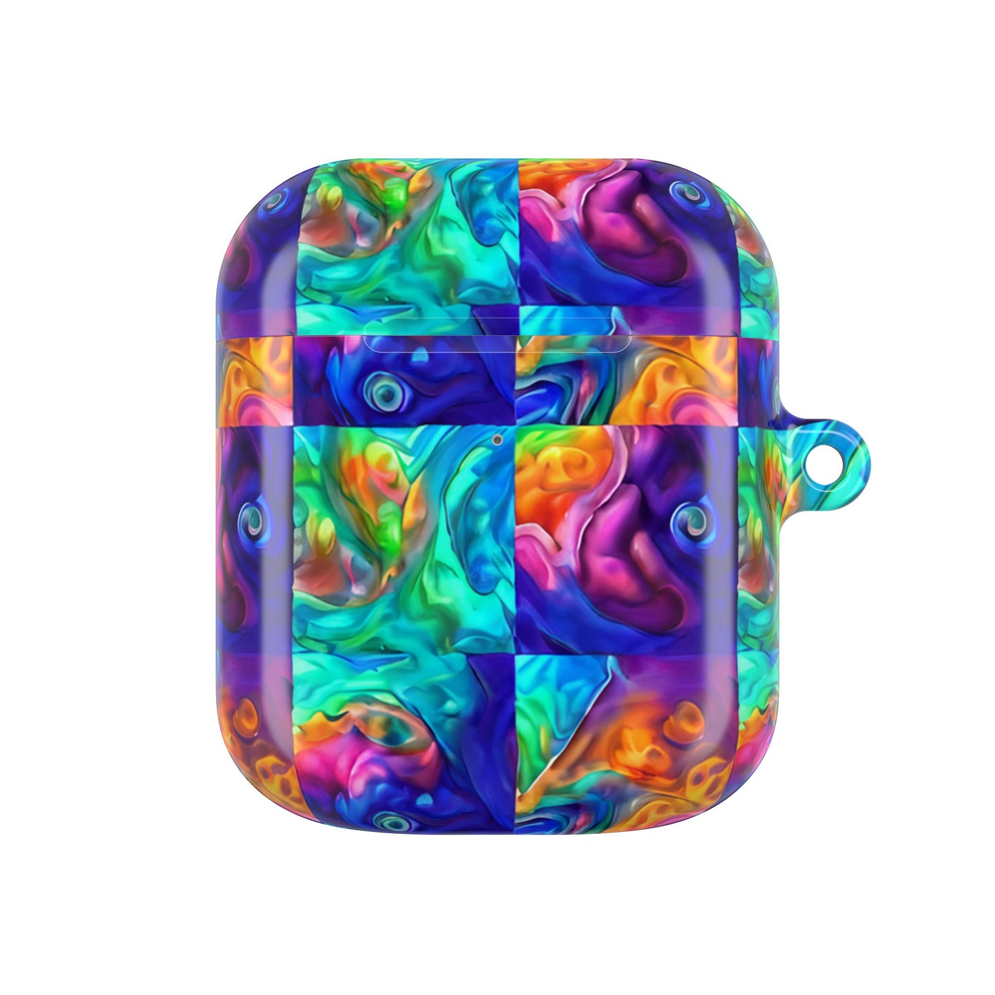 Abalone Swirl AirPod Case — Glowing Shell Protective Cover