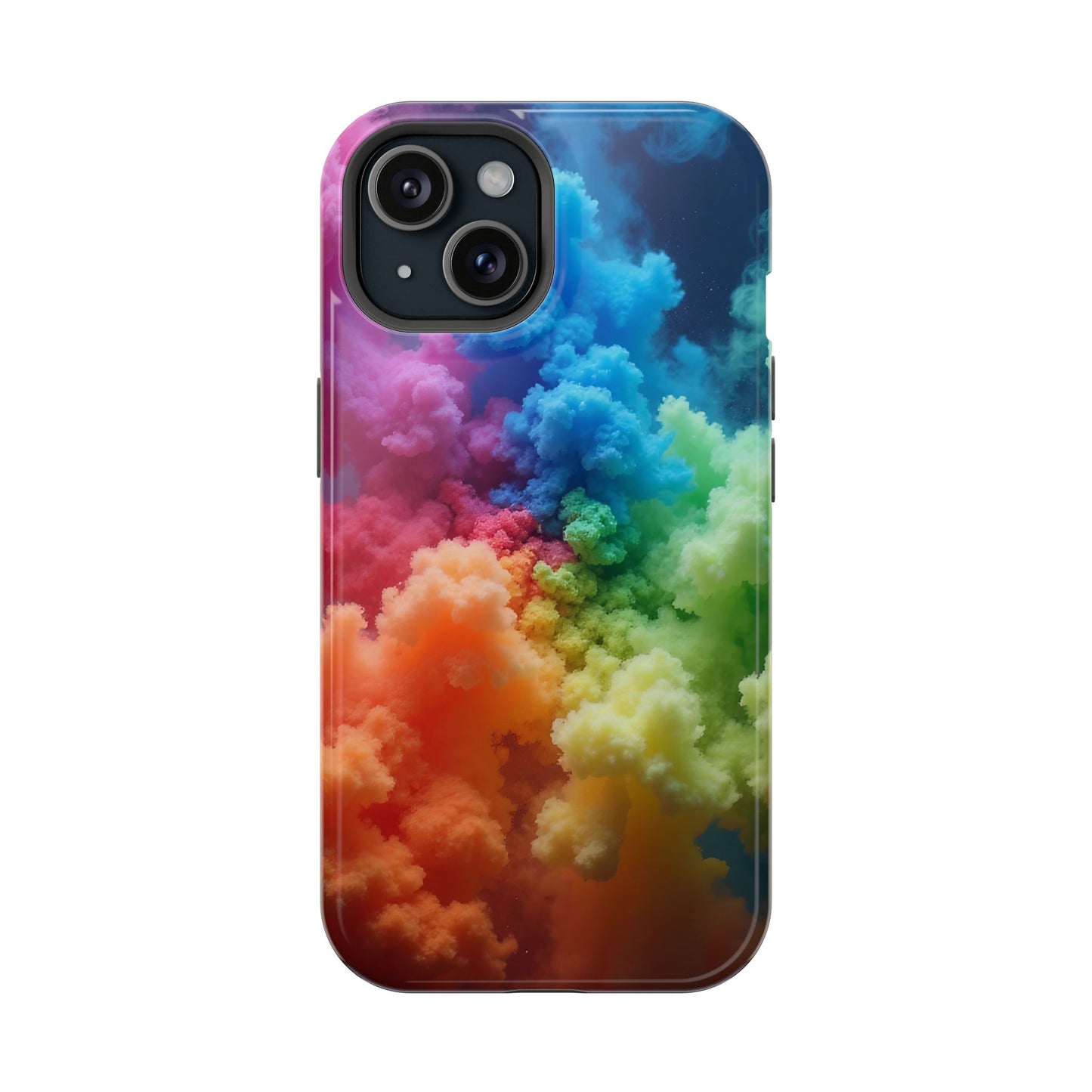 Rainbow Mist Tough Magnetic iPhone Case
