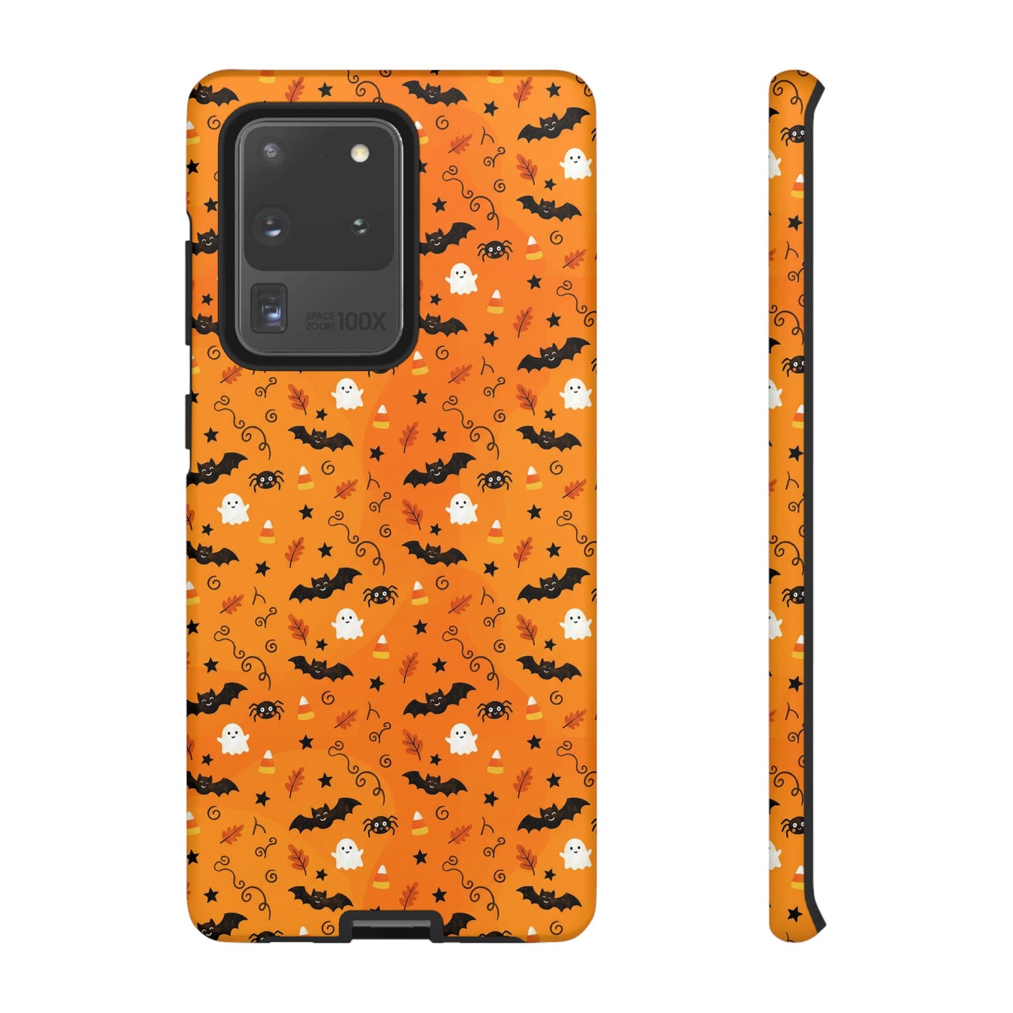 Boo-tiful Halloween Bat & Ghost Tough Phone Case