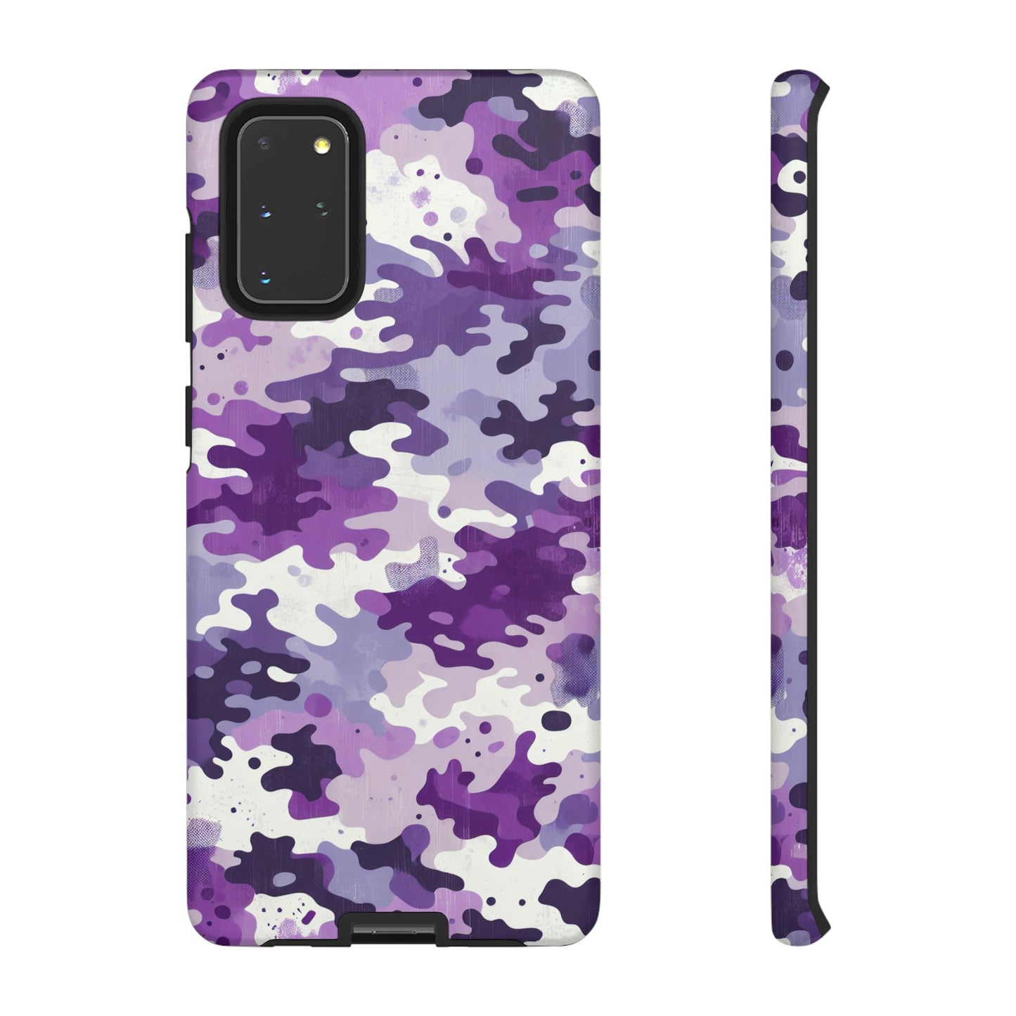 Purple Camouflage Samsung Phone Case